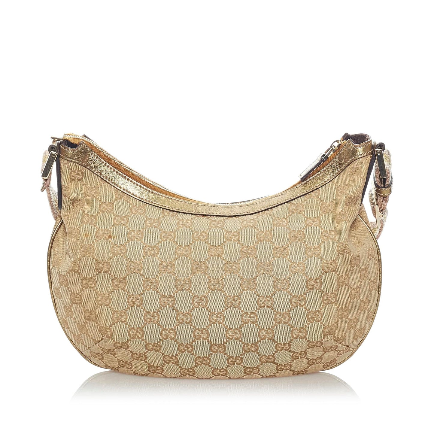 Gucci GG Web SHG Canvas Brown Crossbody Bag 3
