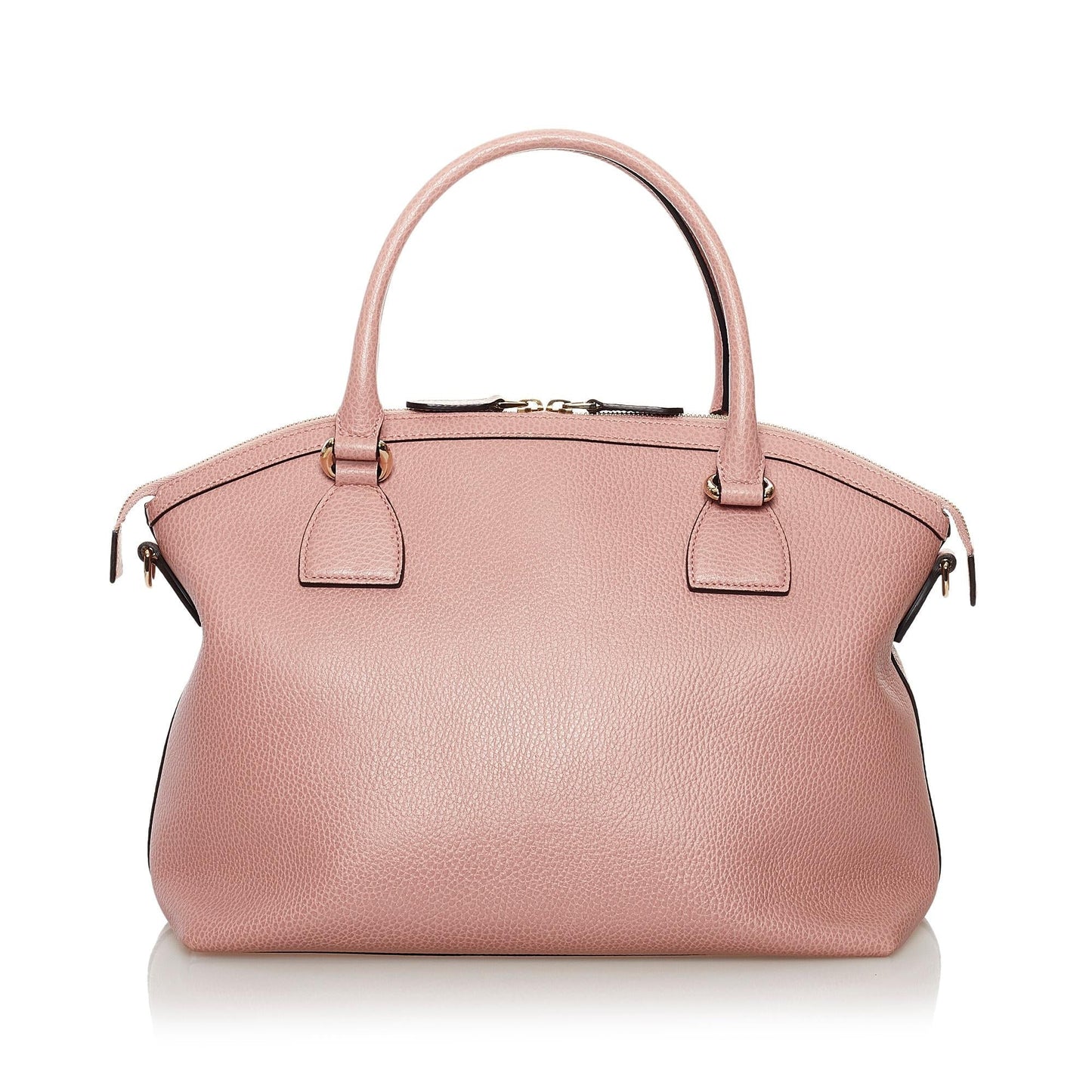 Gucci GG Charm Dome SHG Leather Calf Pink Satchel Bag