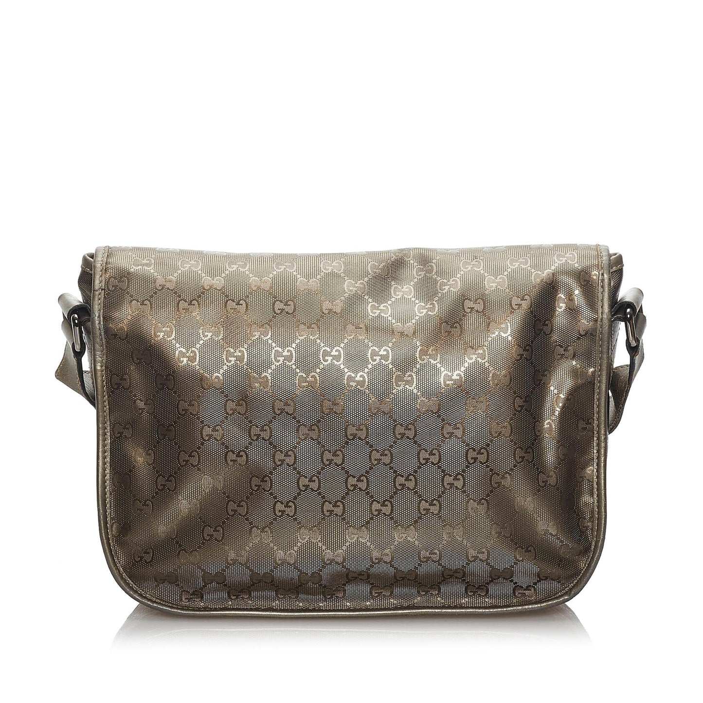 Gucci GG Imprime SHG Calf Brown Crossbody Bag