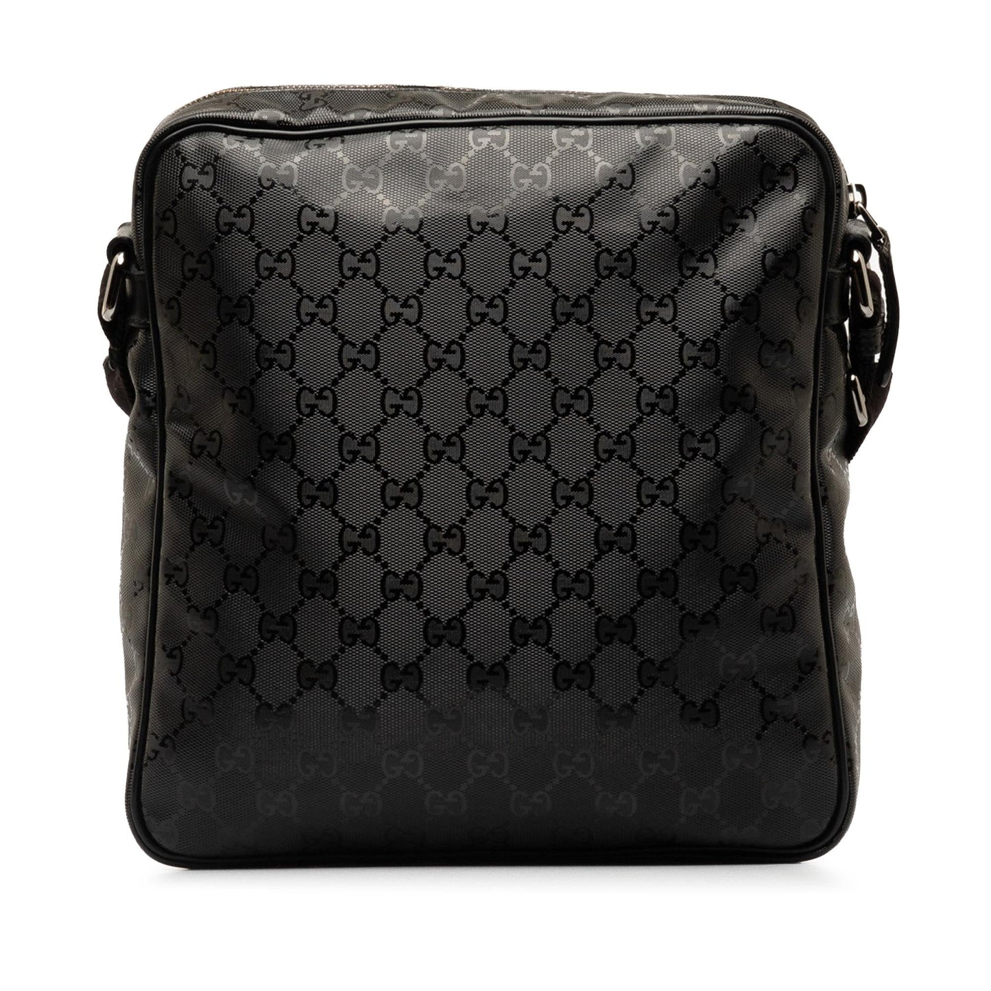 Gucci GG Imprime SHG-txunh3 Canvas Black Crossbody Bag
