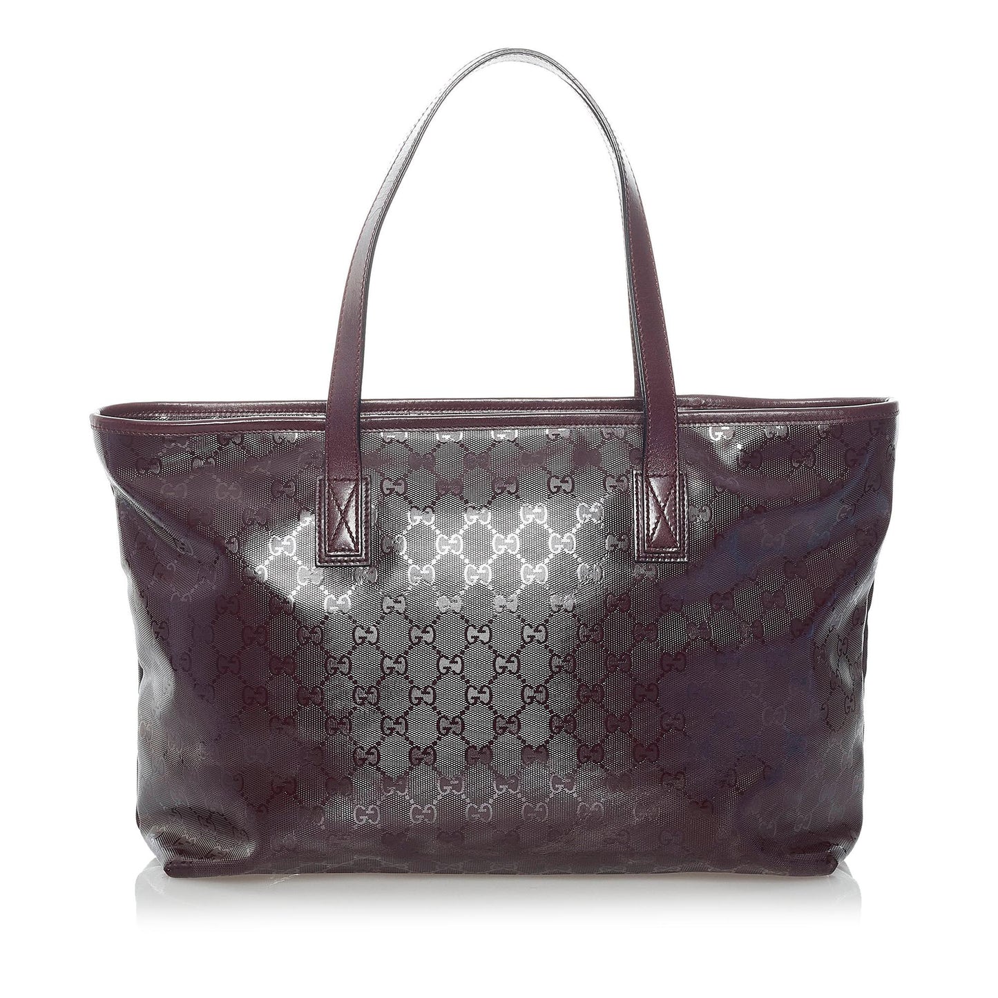 Gucci GG Imprime SHG Red Tote Bag