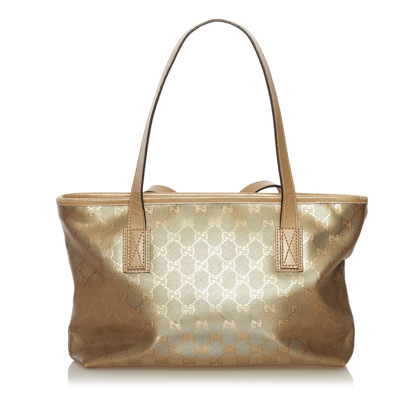 Gucci GG Imprime SHG-DiwpGQ Gold Shoulder Bag