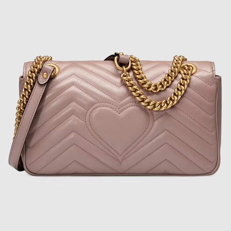 Gucci GG MARMONT MATELASSÃ Matelasse Small Shoulder Bag