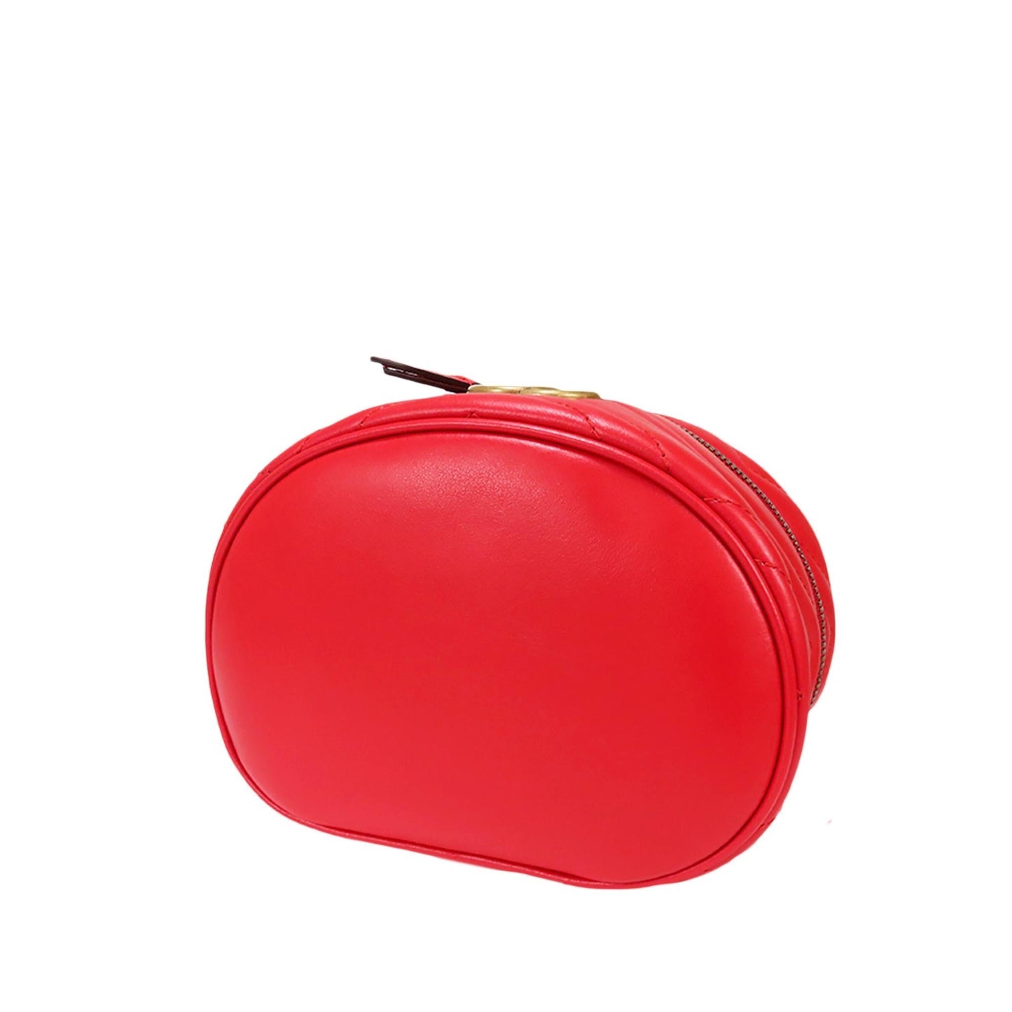 Gucci GG Marmont Round Backpack SHG Leather Calf Red