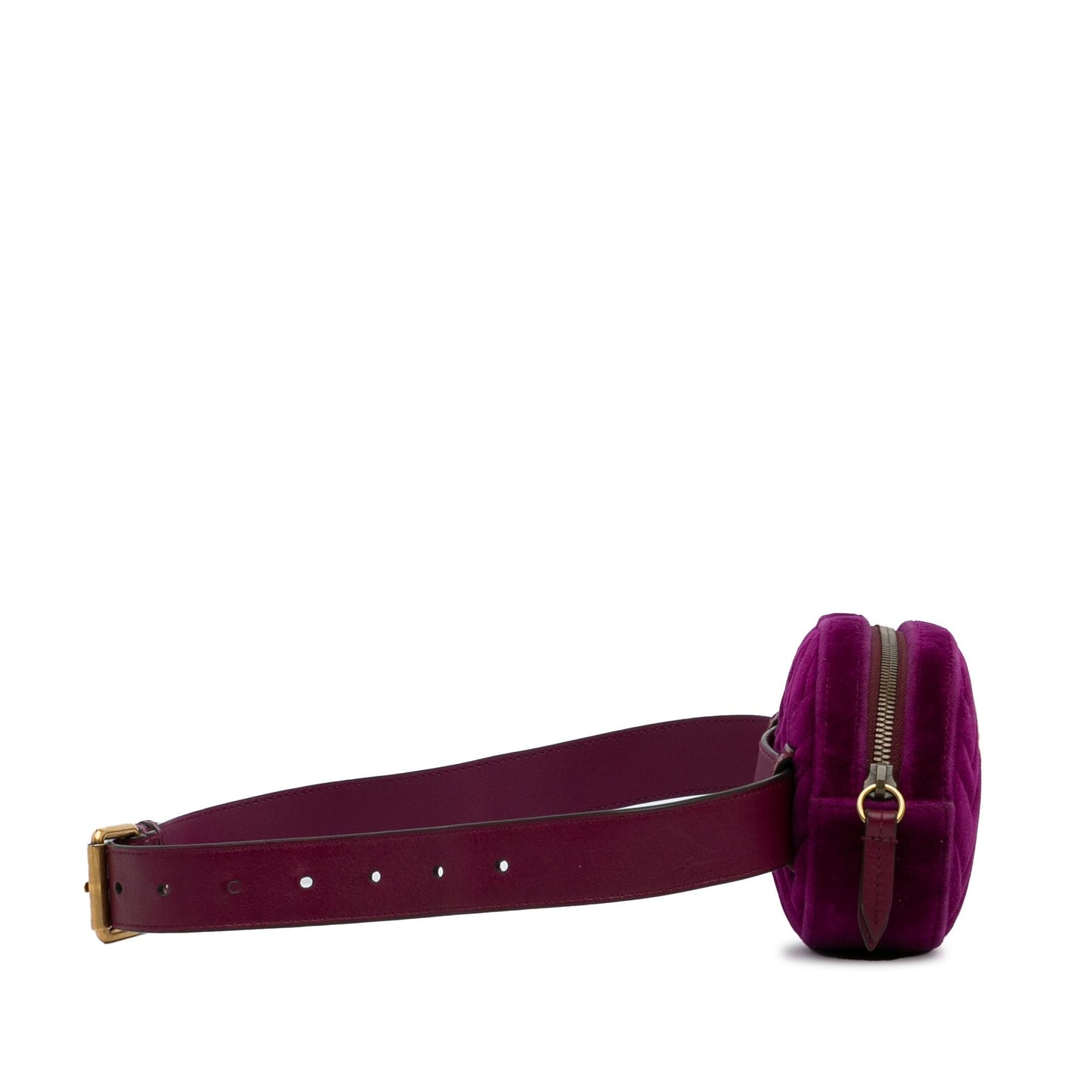 Gucci GG Marmont Velvet Belt SHG-NELUgw Calf Accessory