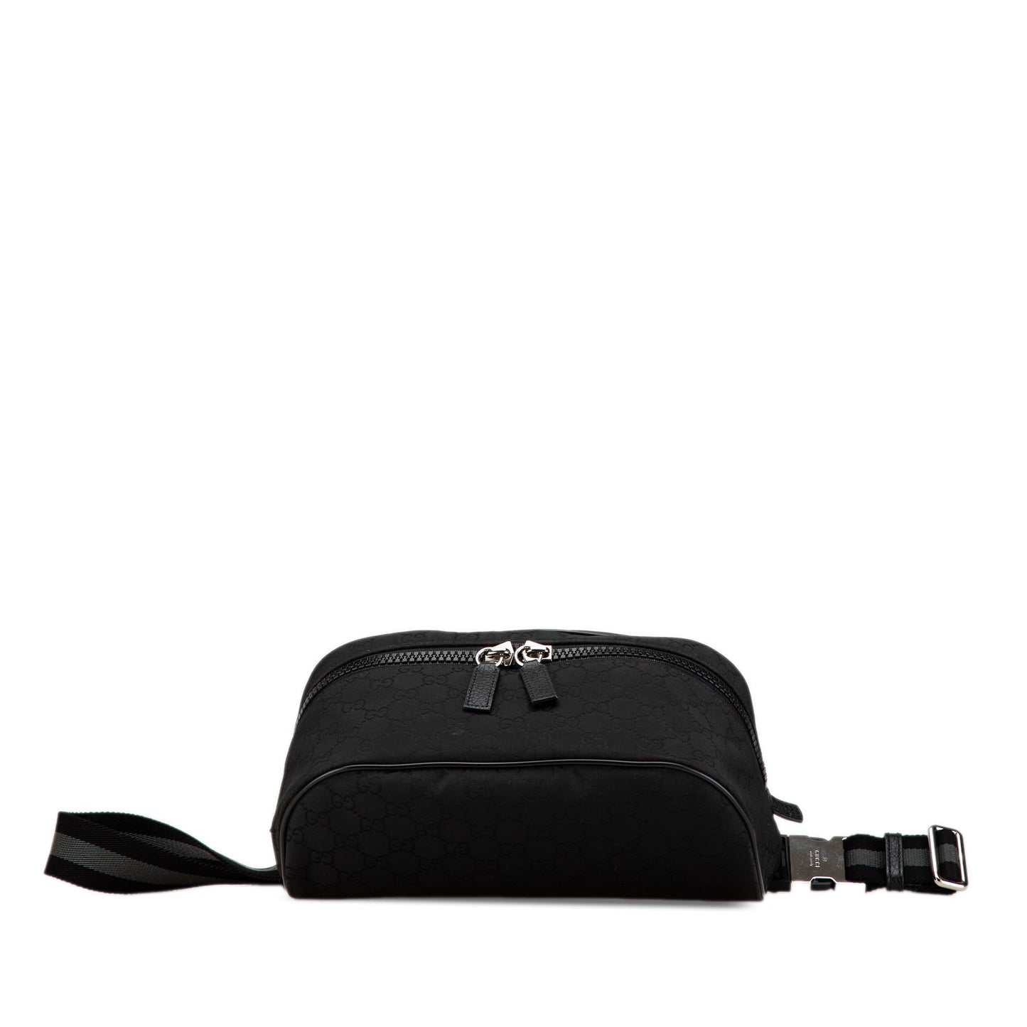 Gucci GG Web Belt Nylon Black Accessory Bag 1