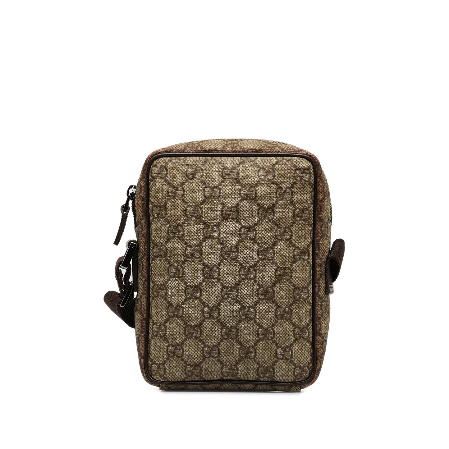 Gucci GG Supreme SHG-lvoFNv Canvas Brown Crossbody Bag