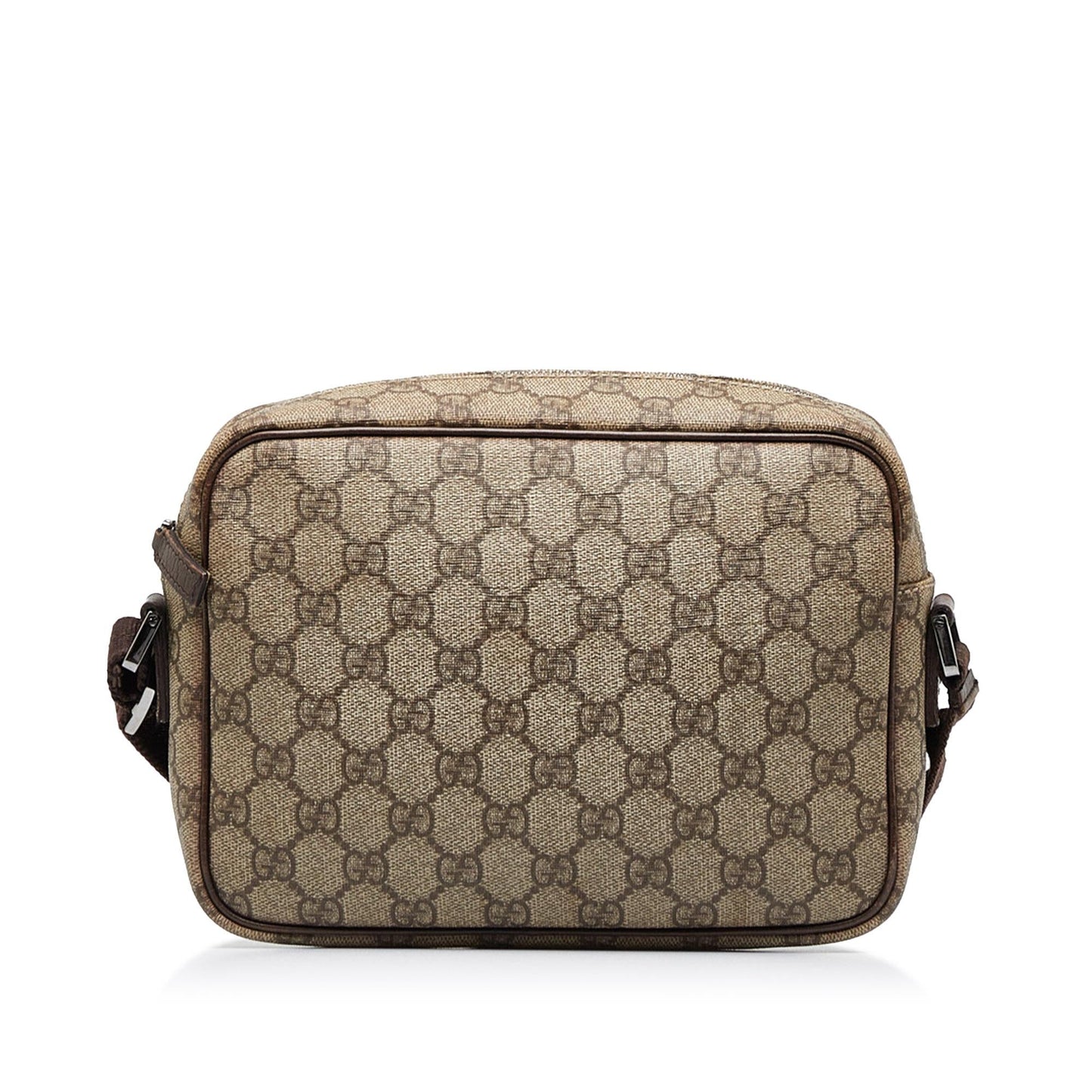 Gucci GG Supreme SHG-Exuv8B Canvas Brown Crossbody Bag