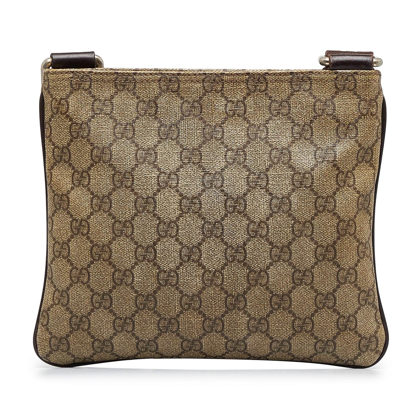 Gucci GG Supreme SHG-TjrCxp Canvas Brown Crossbody Bag