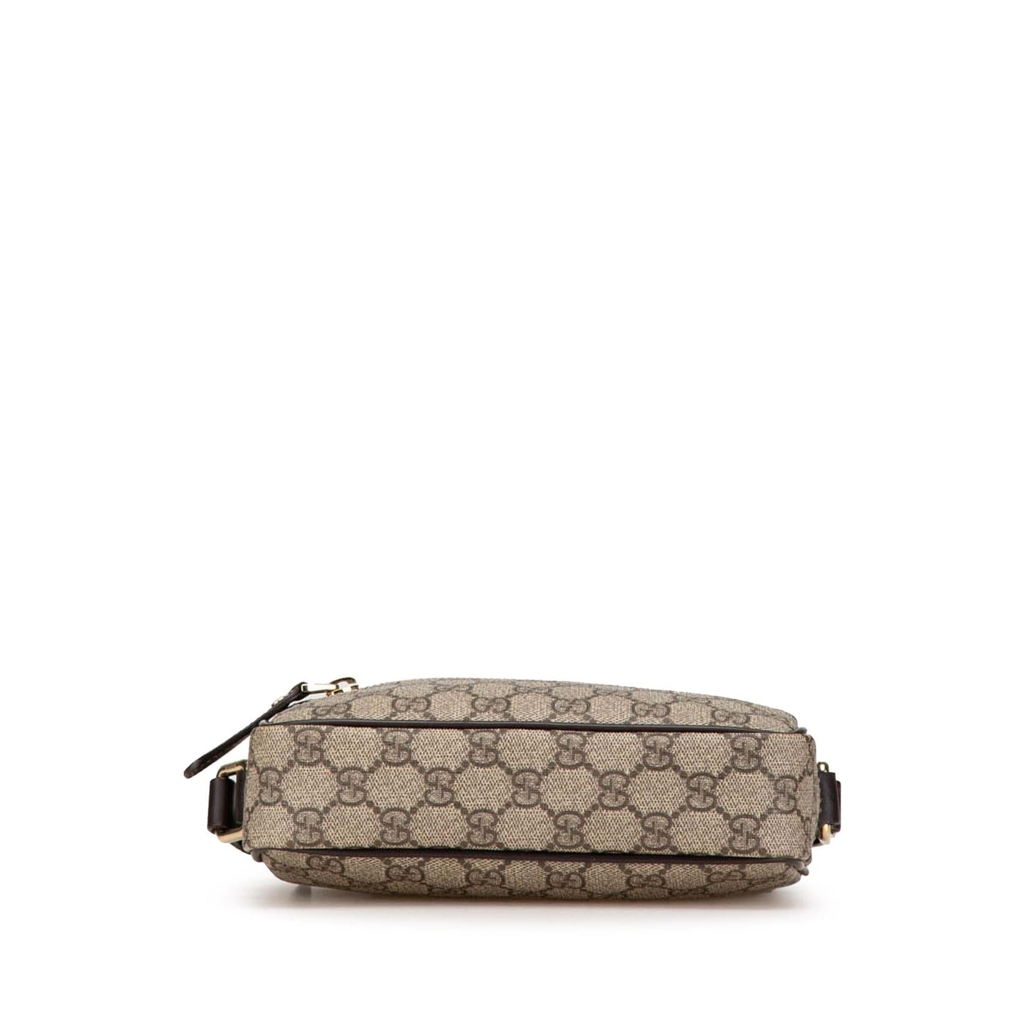 Gucci GG Supreme Canvas Calf Brown Crossbody Bag Crossbody 2