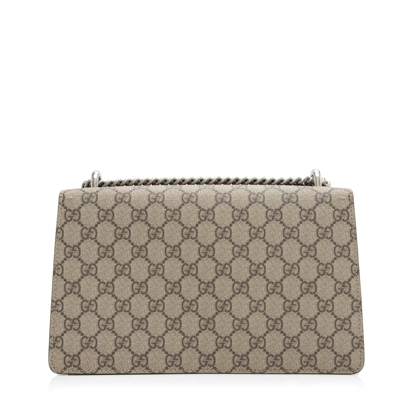 Gucci GG Supreme Dionysus SHF Canvas Suede Beige Small Shoulder Bag