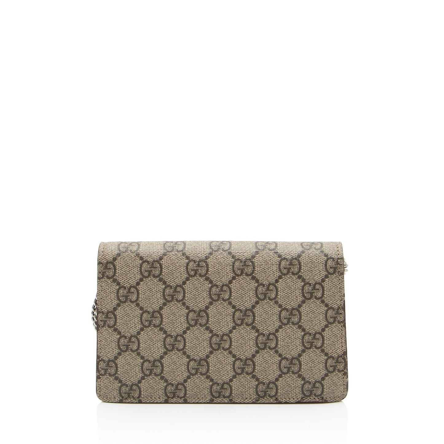 Gucci GG Supreme Dionysus Super SHF-col3Sm Canvas Suede Brown Mini Crossbody Bag