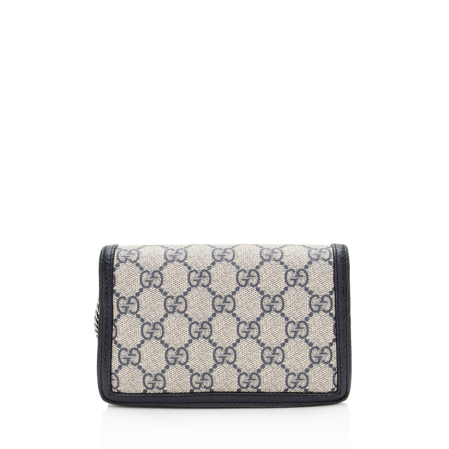 Gucci GG Supreme Dionysus Super Leather Canvas Beige Blue Crossbody Bag