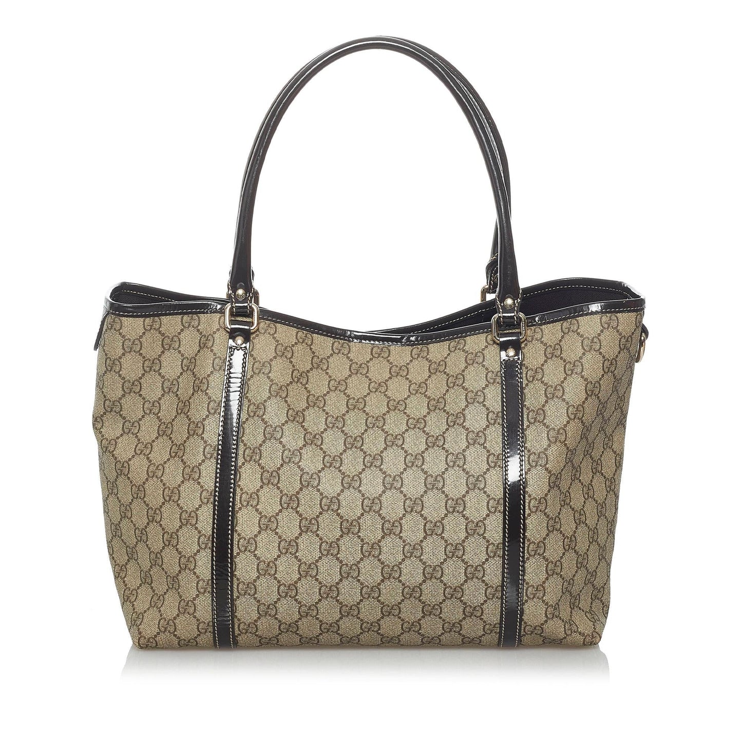 Gucci GG Supreme Joy SHG Canvas Brown Tote Bag 3