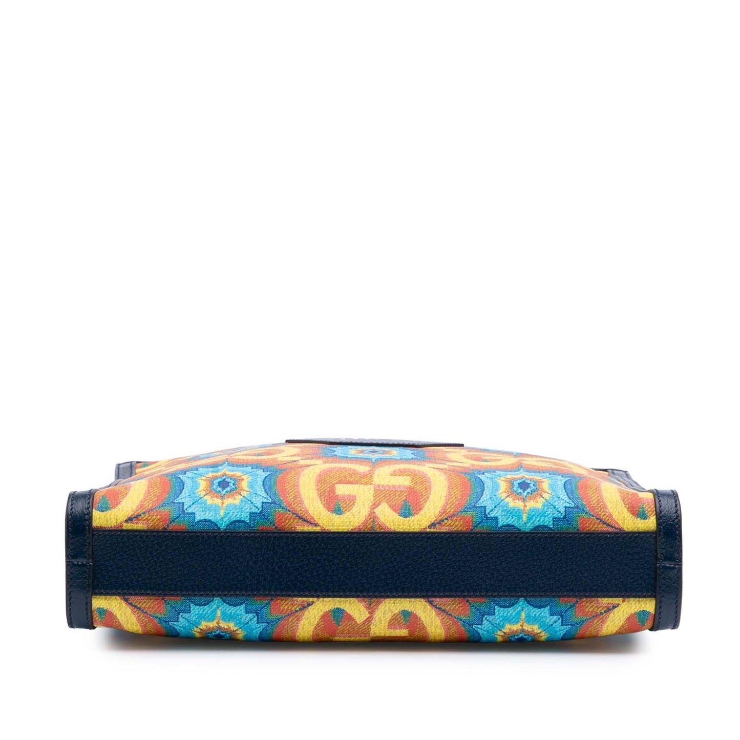 Gucci GG Supreme Kaleidoscope Canvas Blue Tote Bag