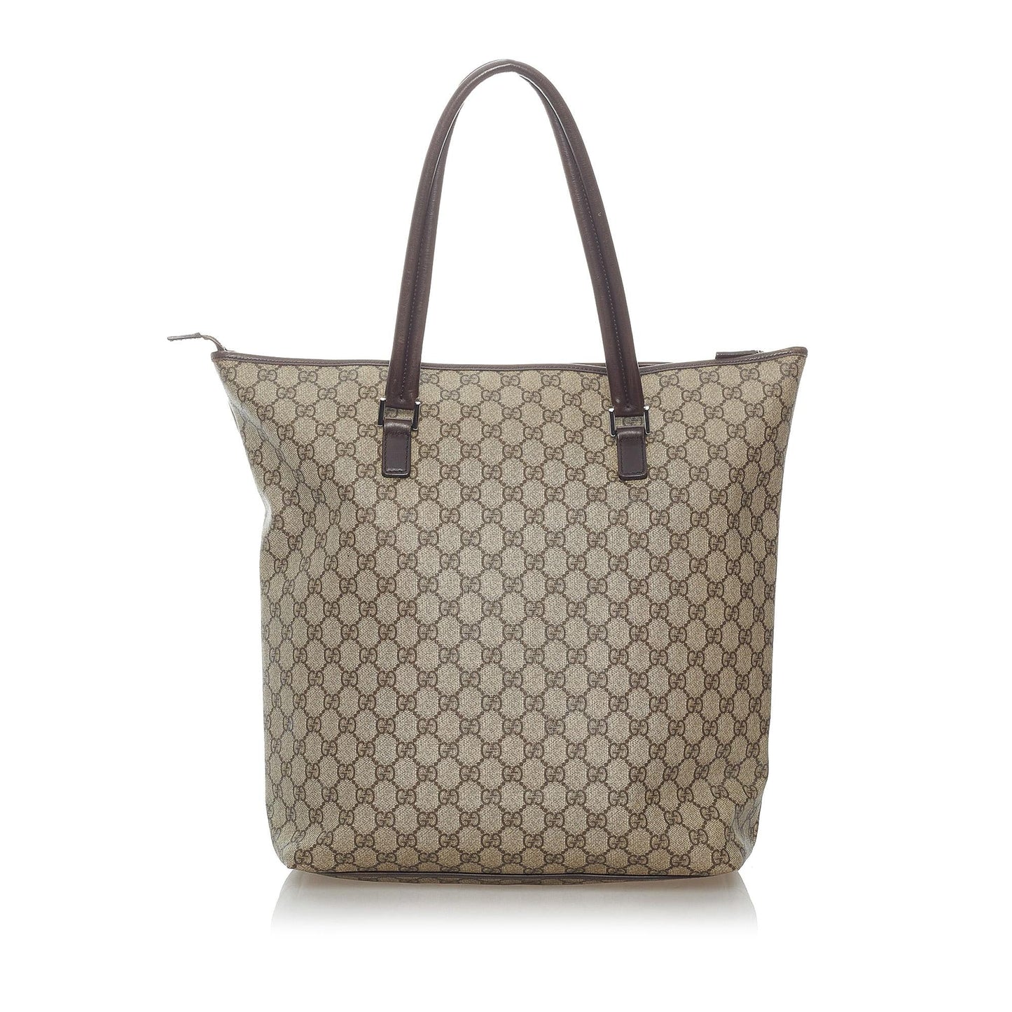 Gucci GG Supreme SHG Canvas Brown Tote Bag 10