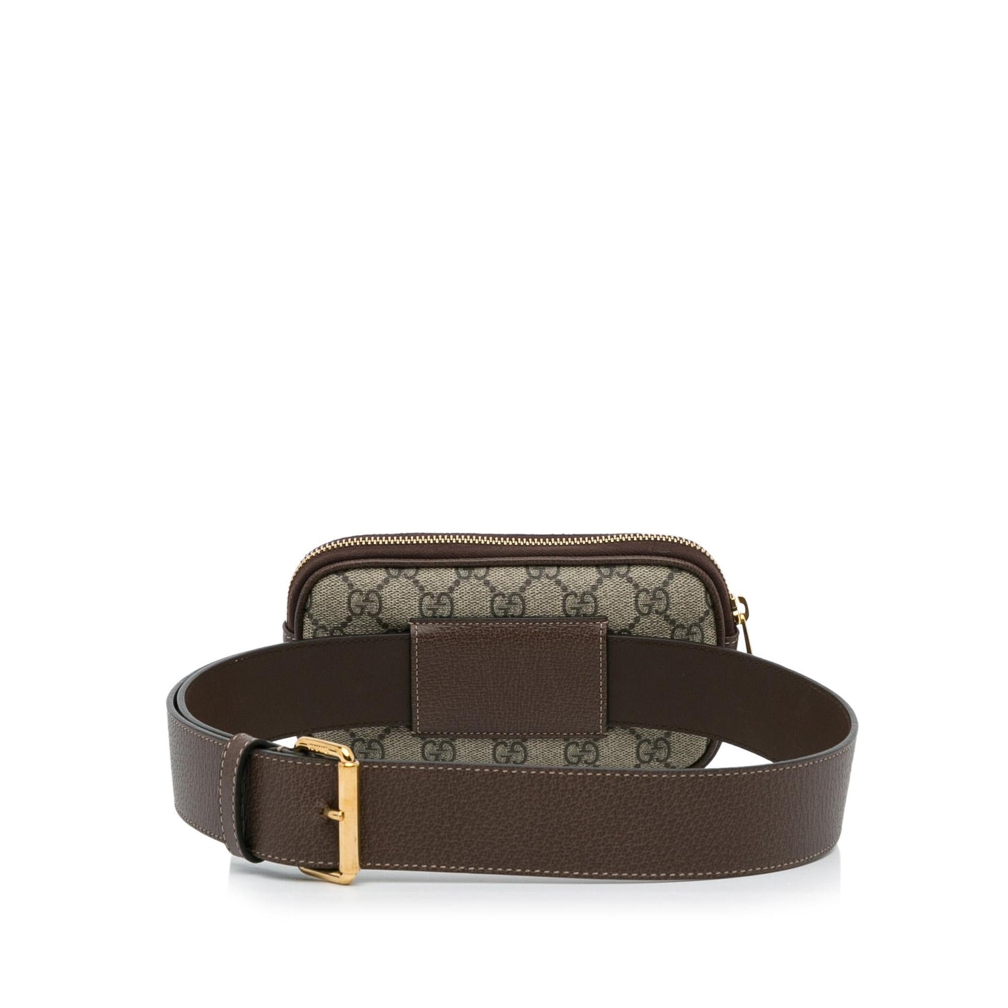 Gucci GG Supreme Web Ophidia Belt Canvas Brown Accessory