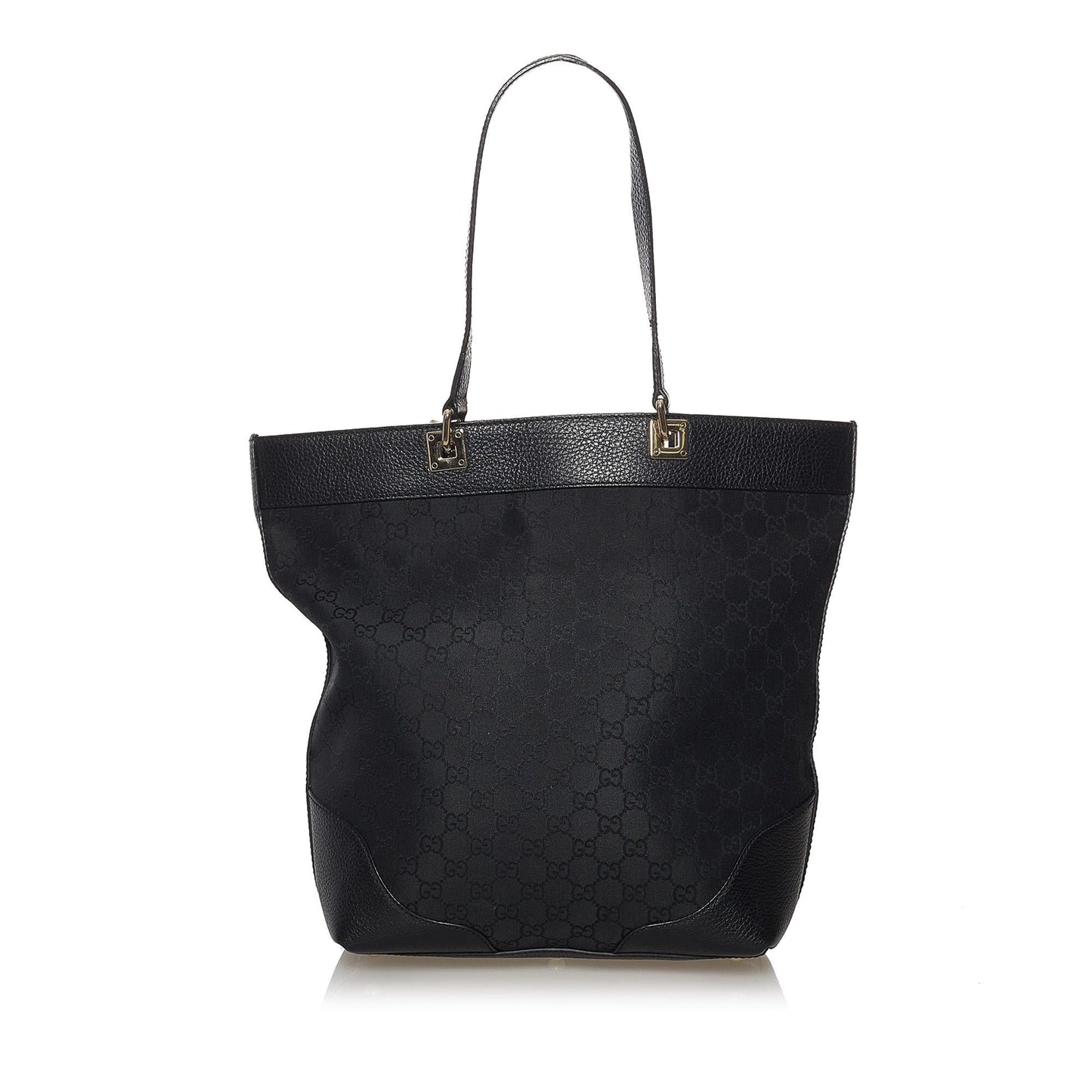 Gucci GG SHG Nylon Black Tote Bag