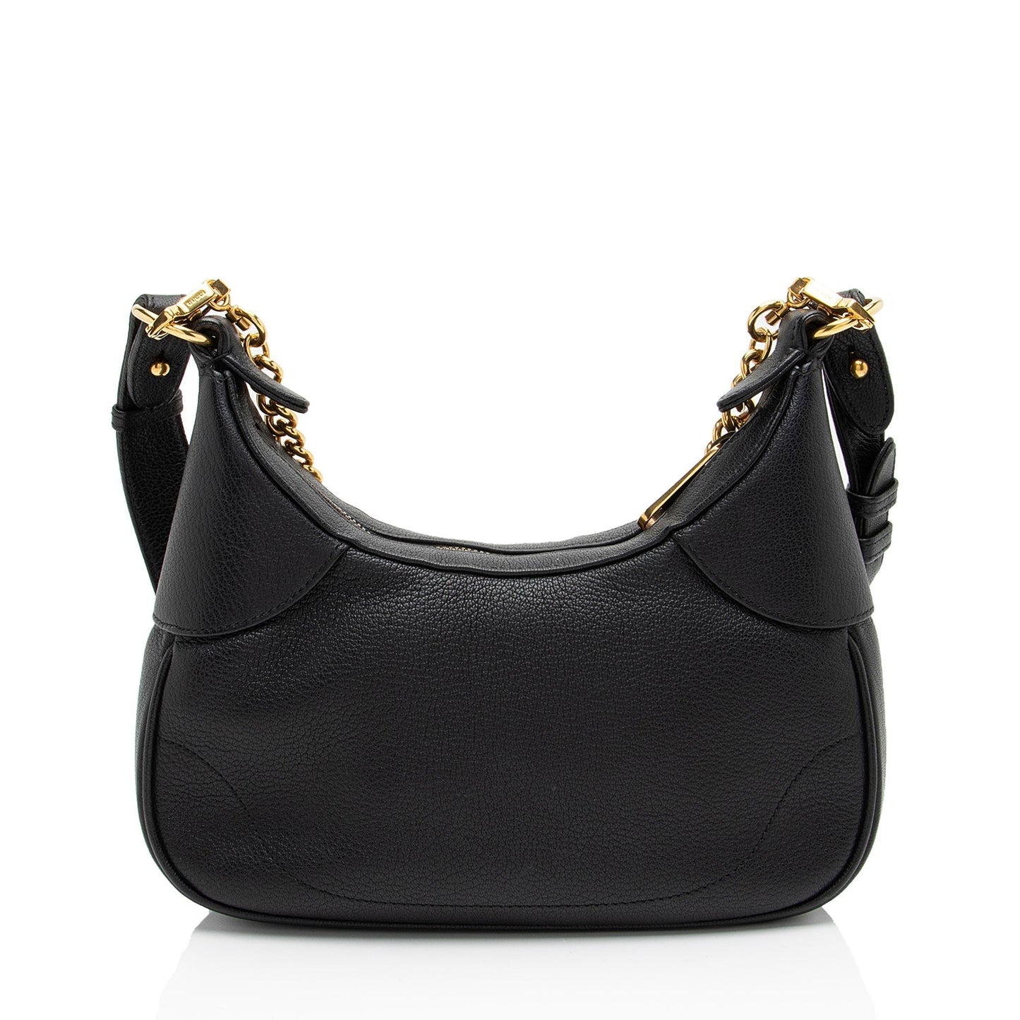 Gucci Goatskin Aphrodite Black Small Crossbody Bag