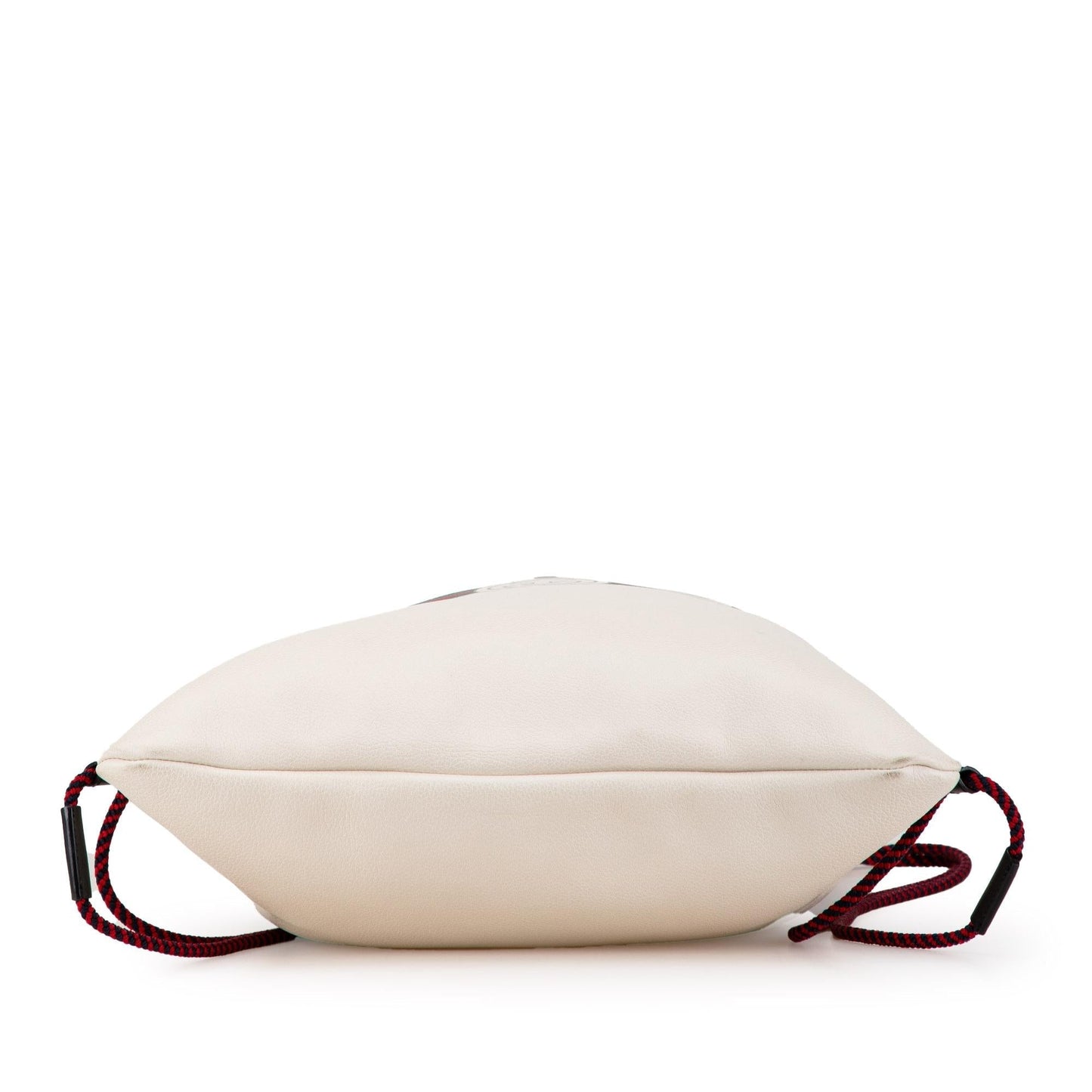 Gucci Backpack Leather Calf White Logo