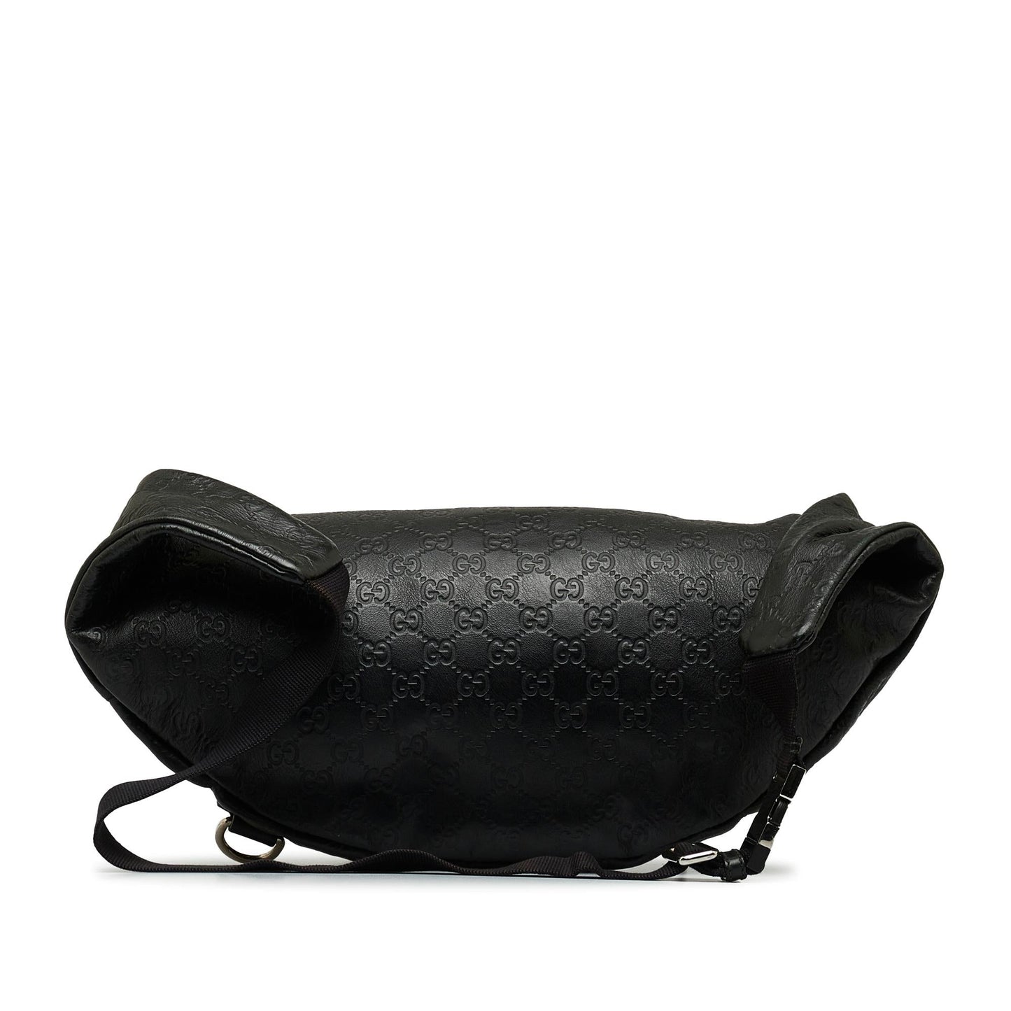 Gucci Guccissima Belt SHG-v1cfww Calf Black Accessory