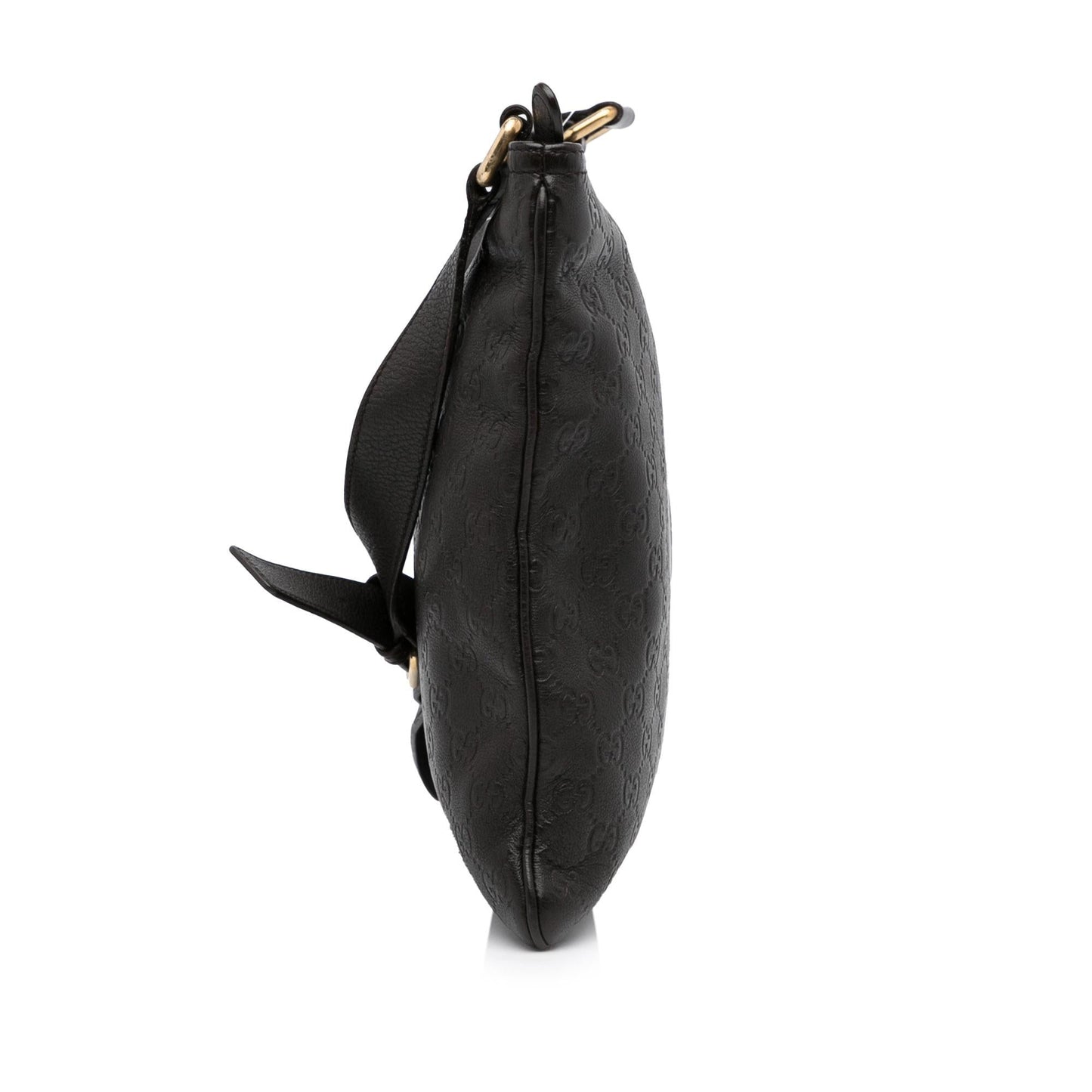 Gucci Guccissima SHG-0ZAX4i Calf Brown Crossbody Bag