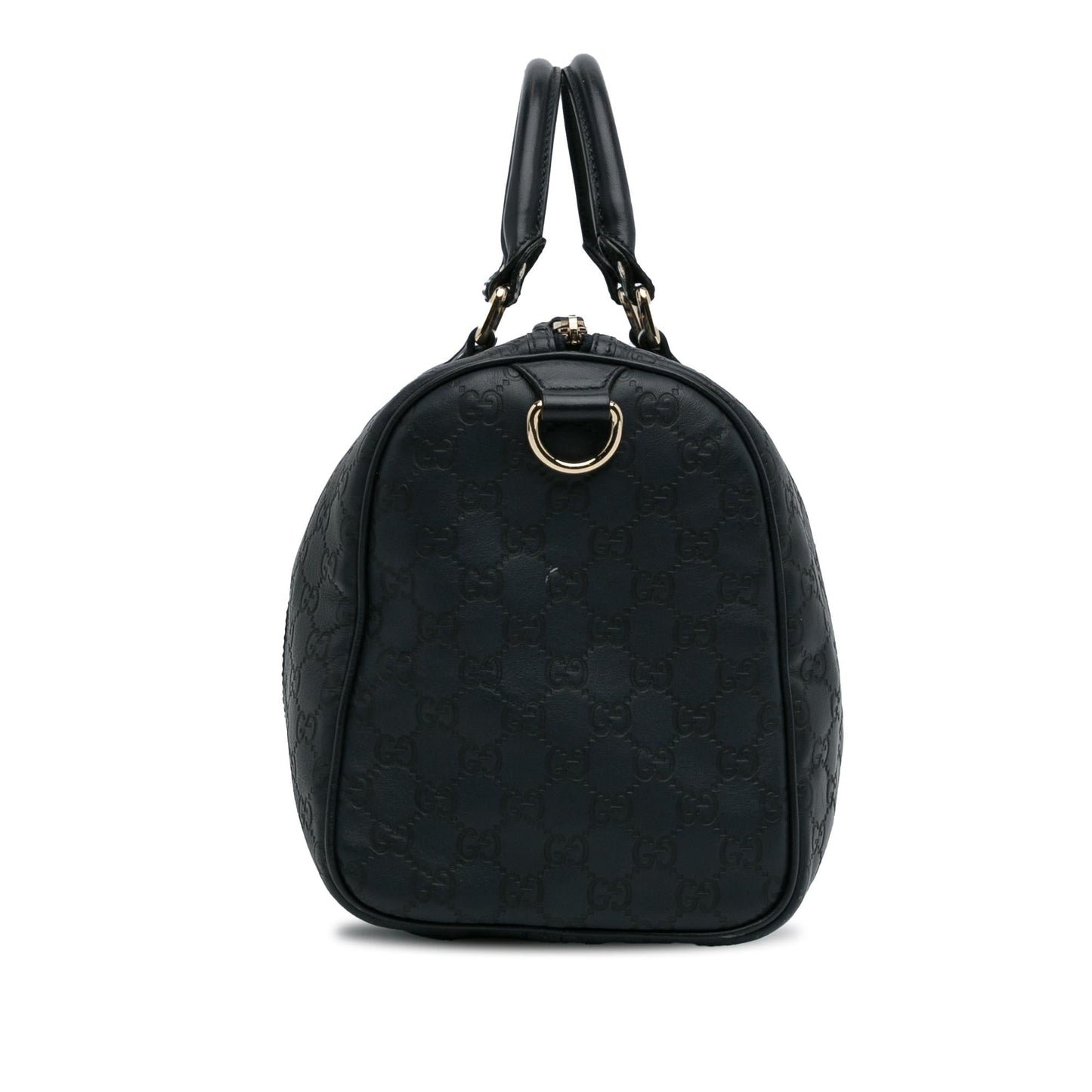 Gucci Guccissima Joy Boston SHG-rQpRz8 Calf Black Satchel Bag