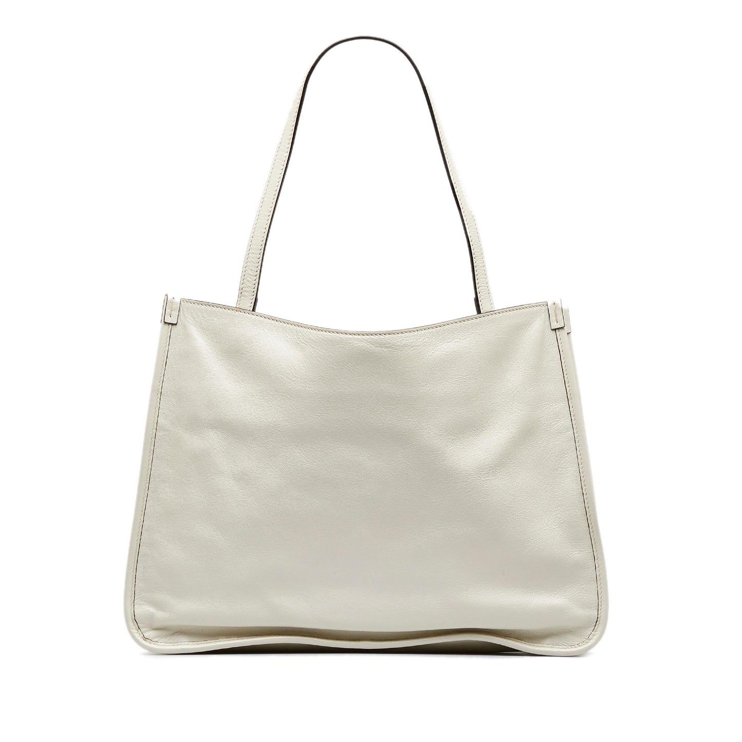 Gucci Horsebit SHG-GHJPK3 Calf White Tote Bag