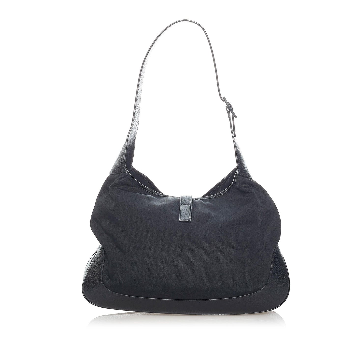 Gucci Jackie SHG Canvas Black Shoulder Bag 4