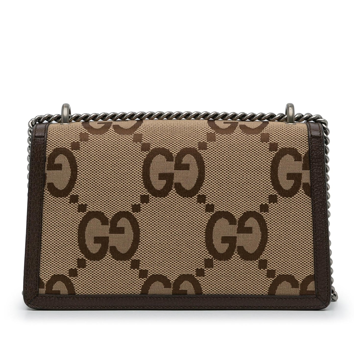 Gucci Jumbo GG Dionysus SHG-FDKSd5 Canvas Calf Brown Small Shoulder Bag