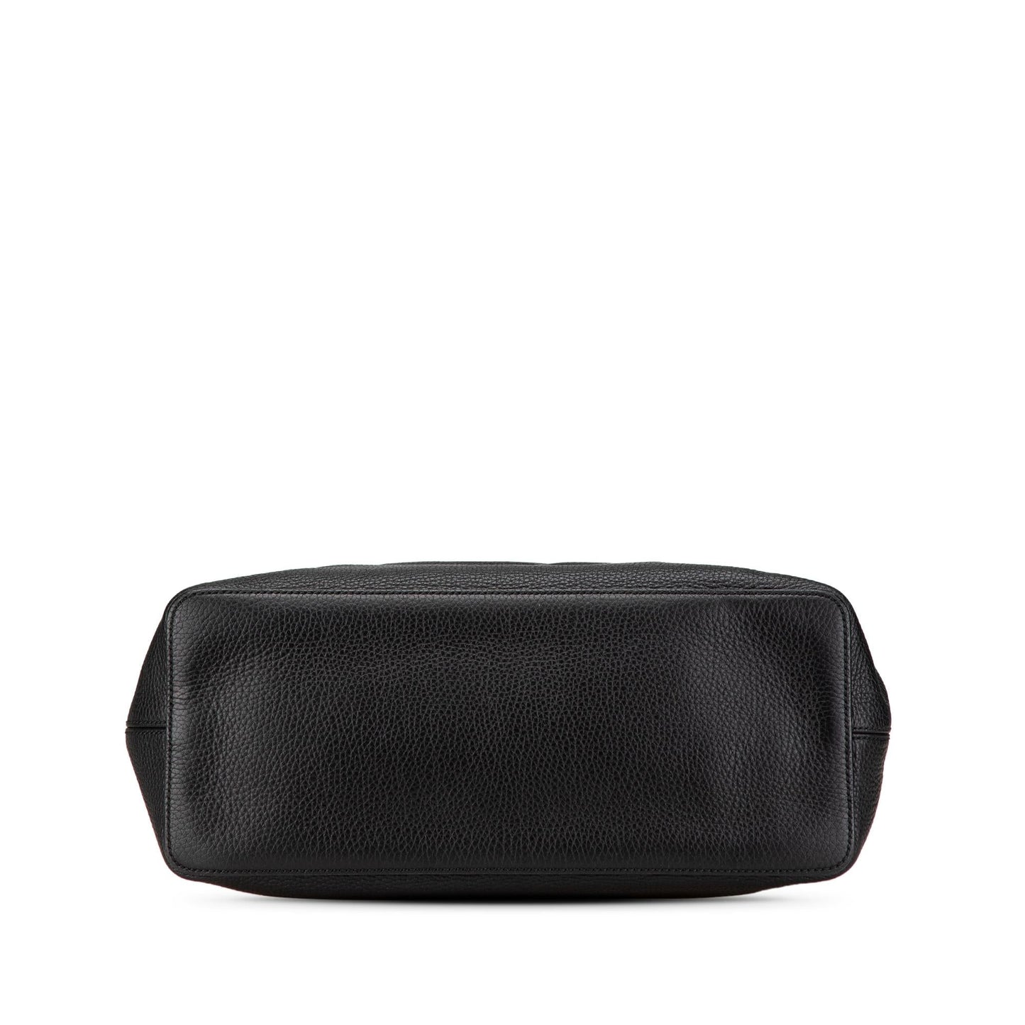 Gucci Soho Convertible Leather Calf Black Large Satchel Bag