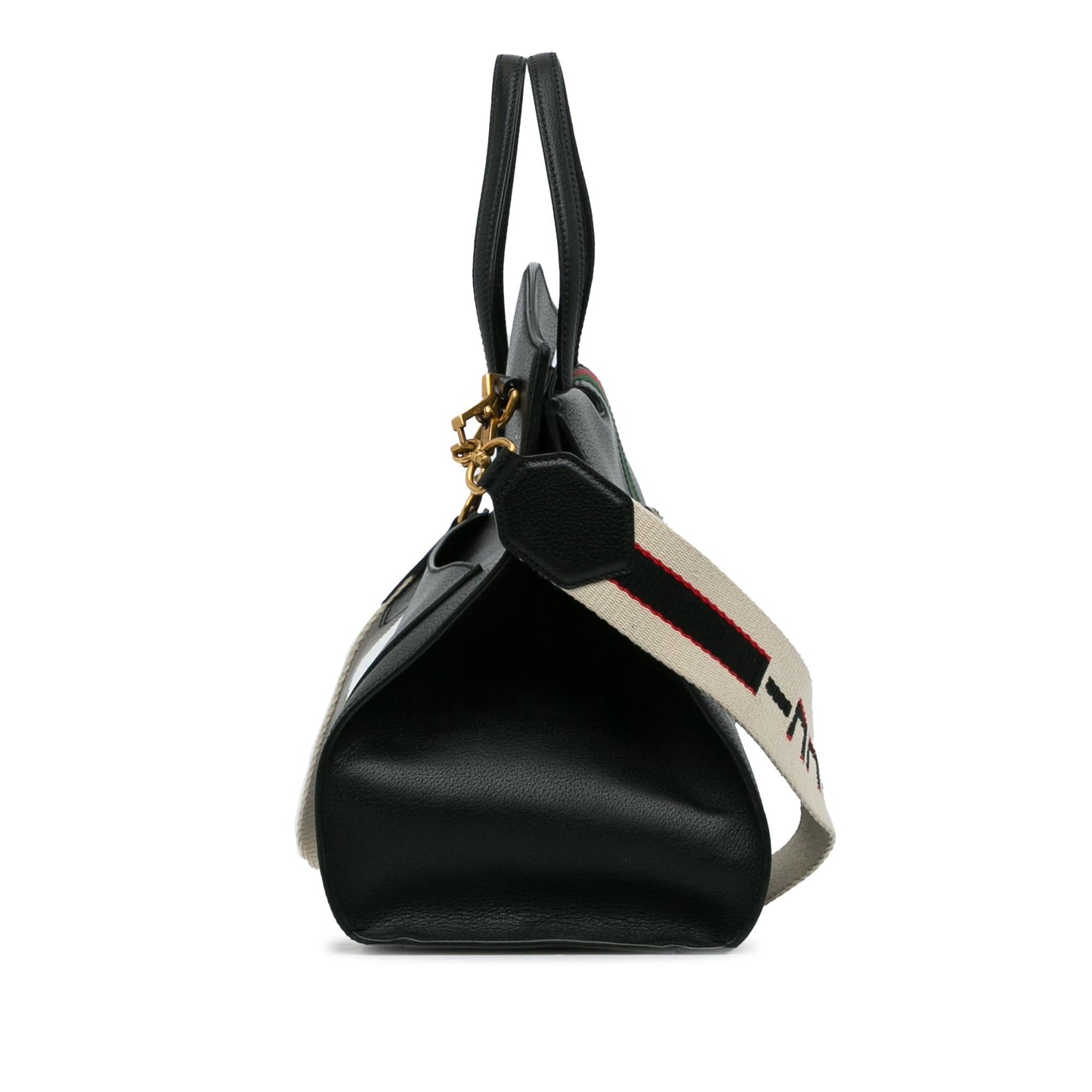 Gucci Linea Totem SHG-doC 2 Calf Black Large Tote Bag