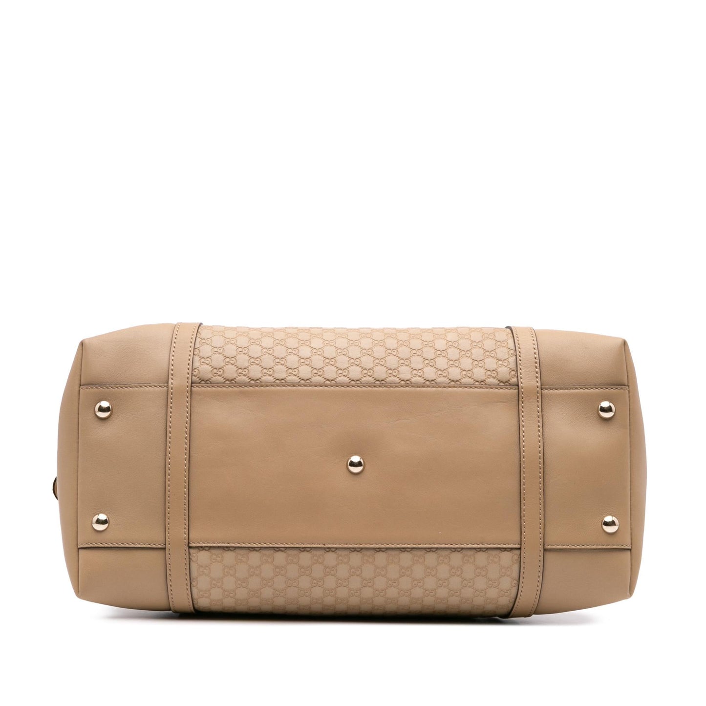 Gucci Microguccissima Nice Dome Calf Brown Large Satchel Bag