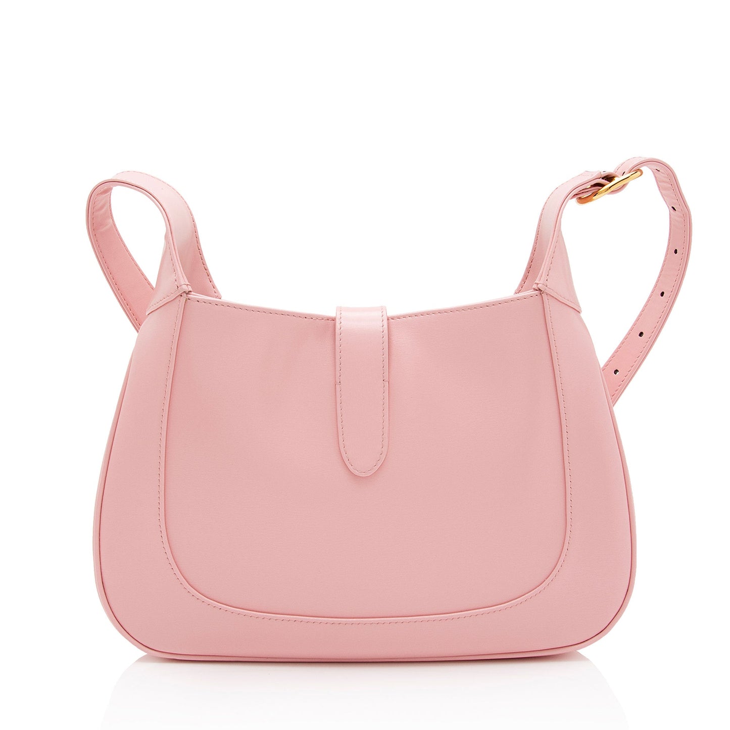 Gucci Jackie SHF-B65pKh Leather Pink Small Shoulder Bag