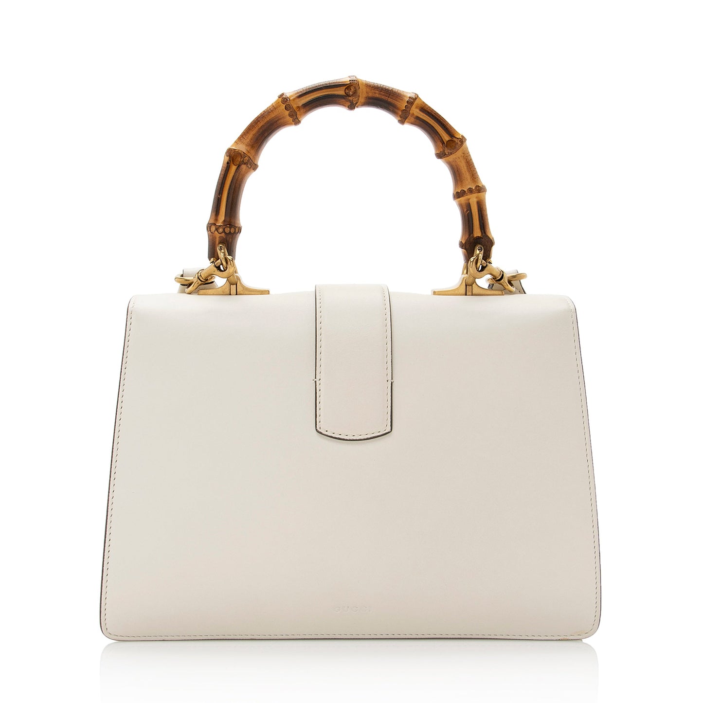 Gucci Borsa Dionysus Top Handle SHF Leather Nylon White Blue Satchel Bag