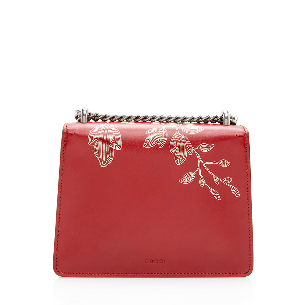 Gucci Chinese New Year Dionysus SHF Leather Red Mini Crossbody Bag