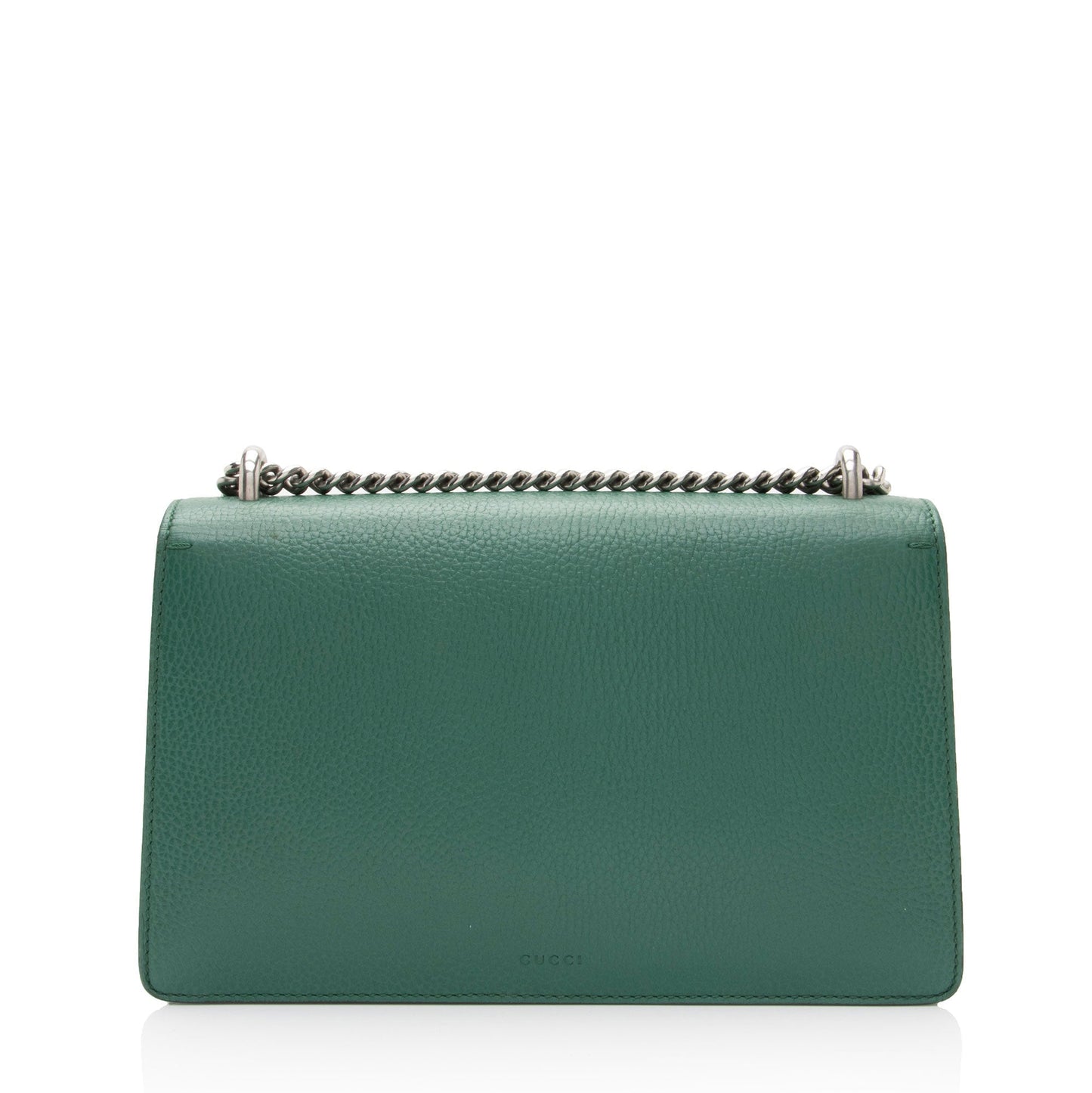 Gucci Crystal Dionysus SHF-JAZQrx Leather Green Small Shoulder Bag
