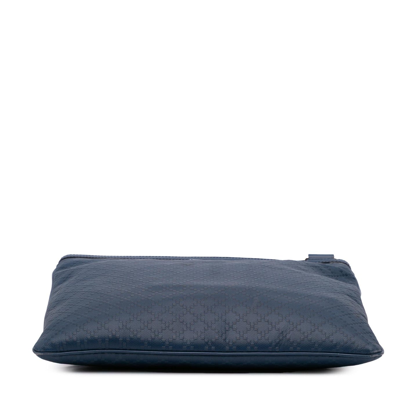 Gucci Diamante Hilary Lux Leather Calf Blue Crossbody Bag