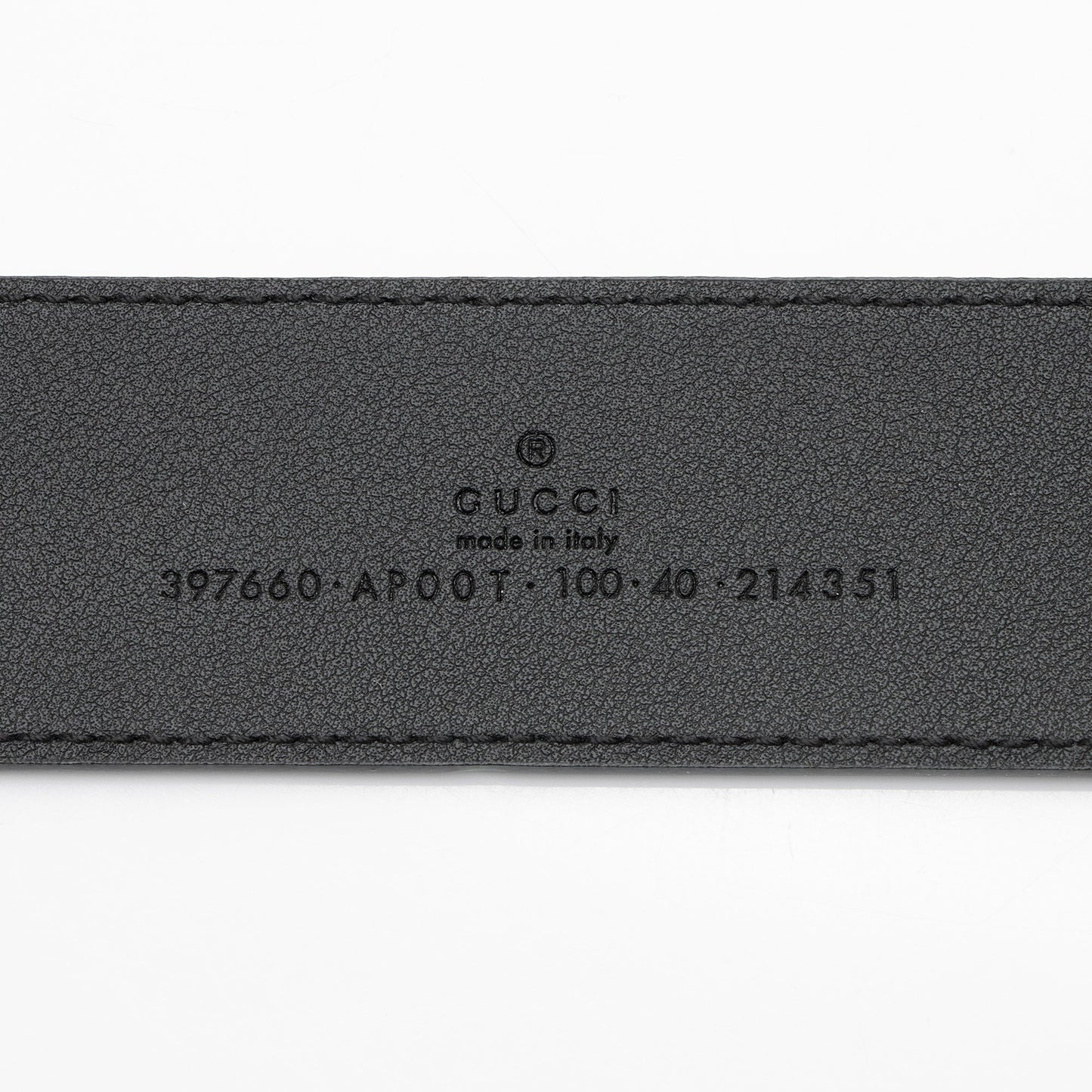 Gucci GG Marmont Belt - Size Leather Black Accessory Shf Jwuv3H