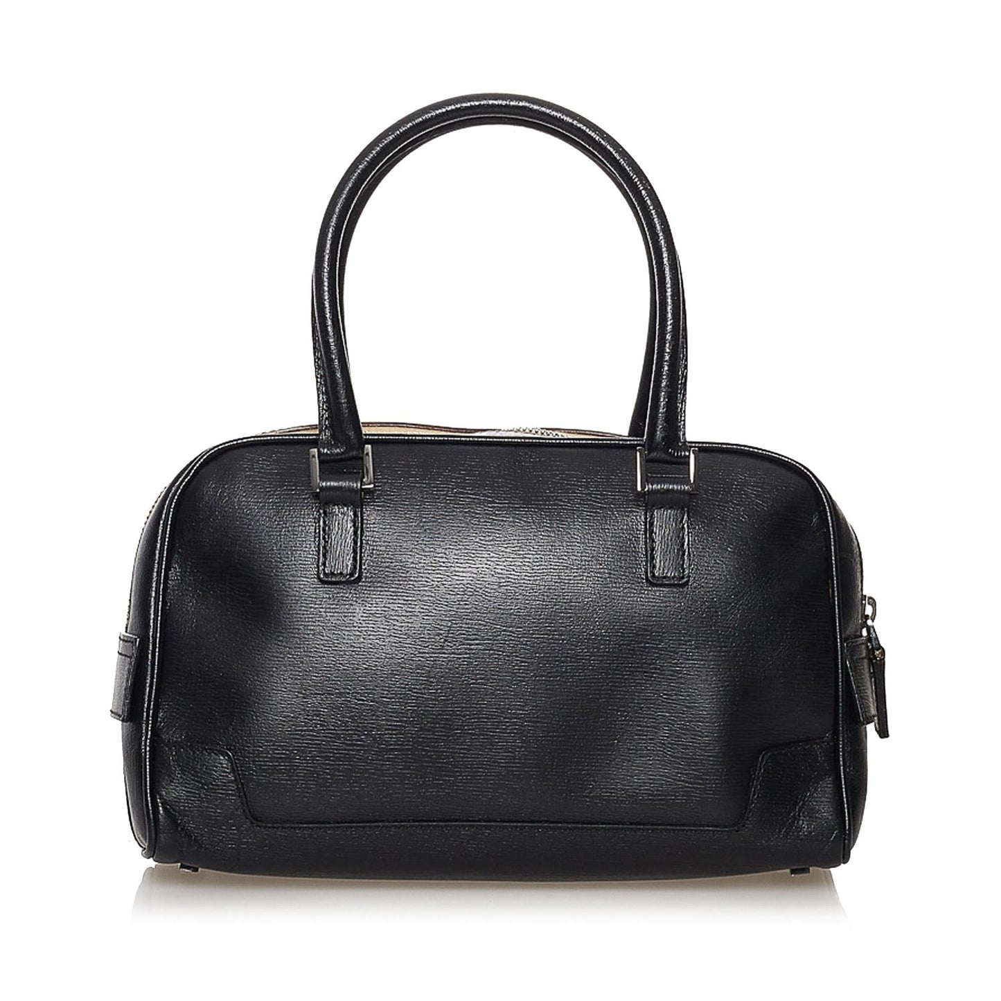 Gucci SHG Leather Calf Black Satchel Bag