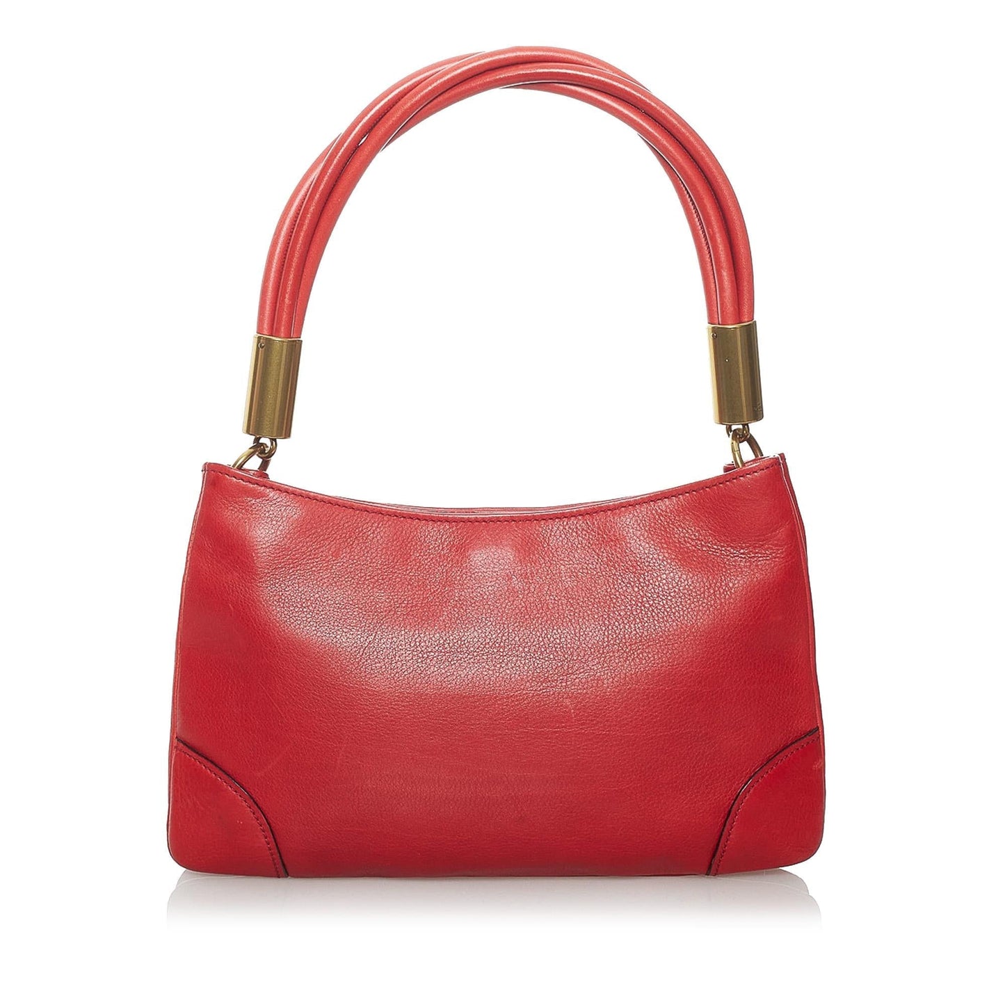 Gucci SHG-nX0jmU Leather Calf Red Satchel Bag