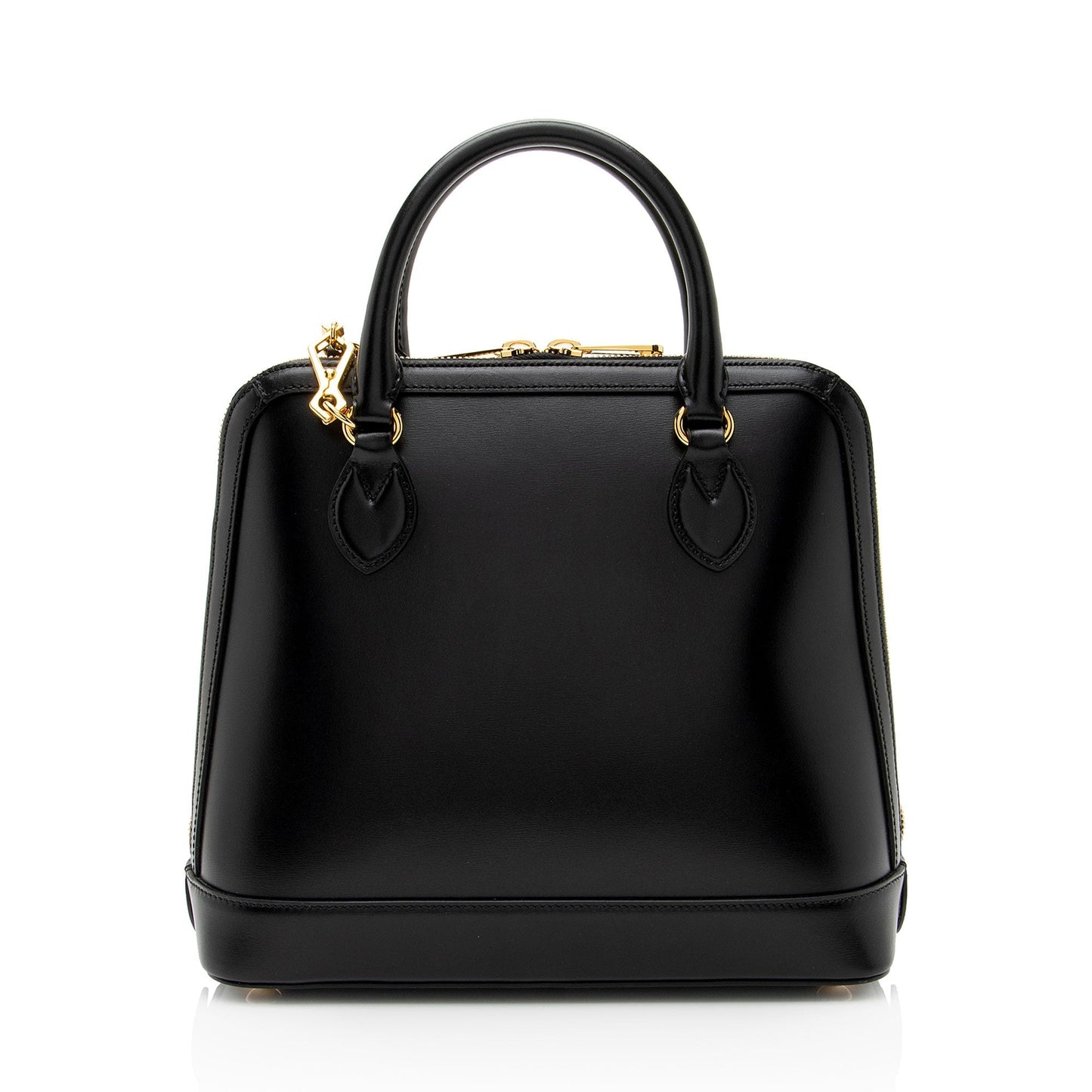 Gucci Horsebit Leather Black Medium Satchel Bag
