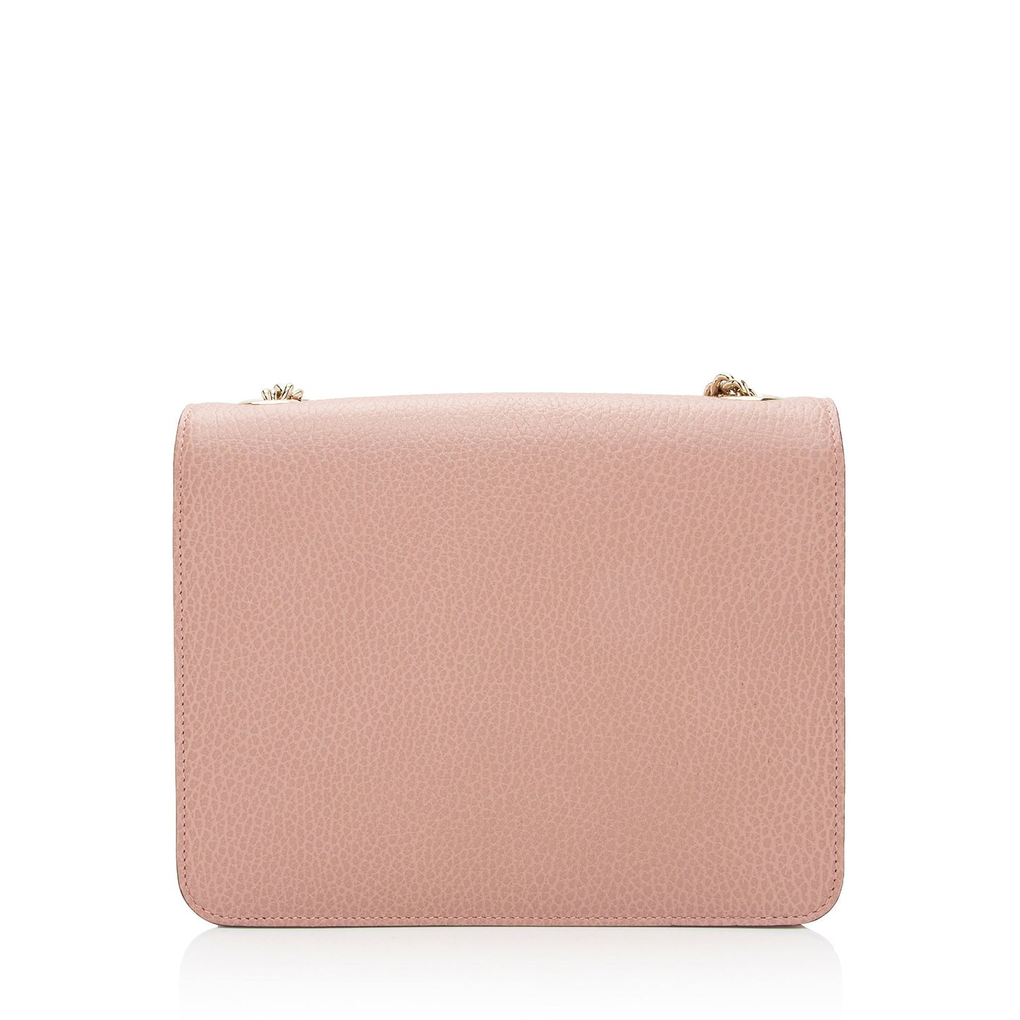 Gucci Interlocking G SHF-6sbkNl Leather Pink Small Crossbody Bag