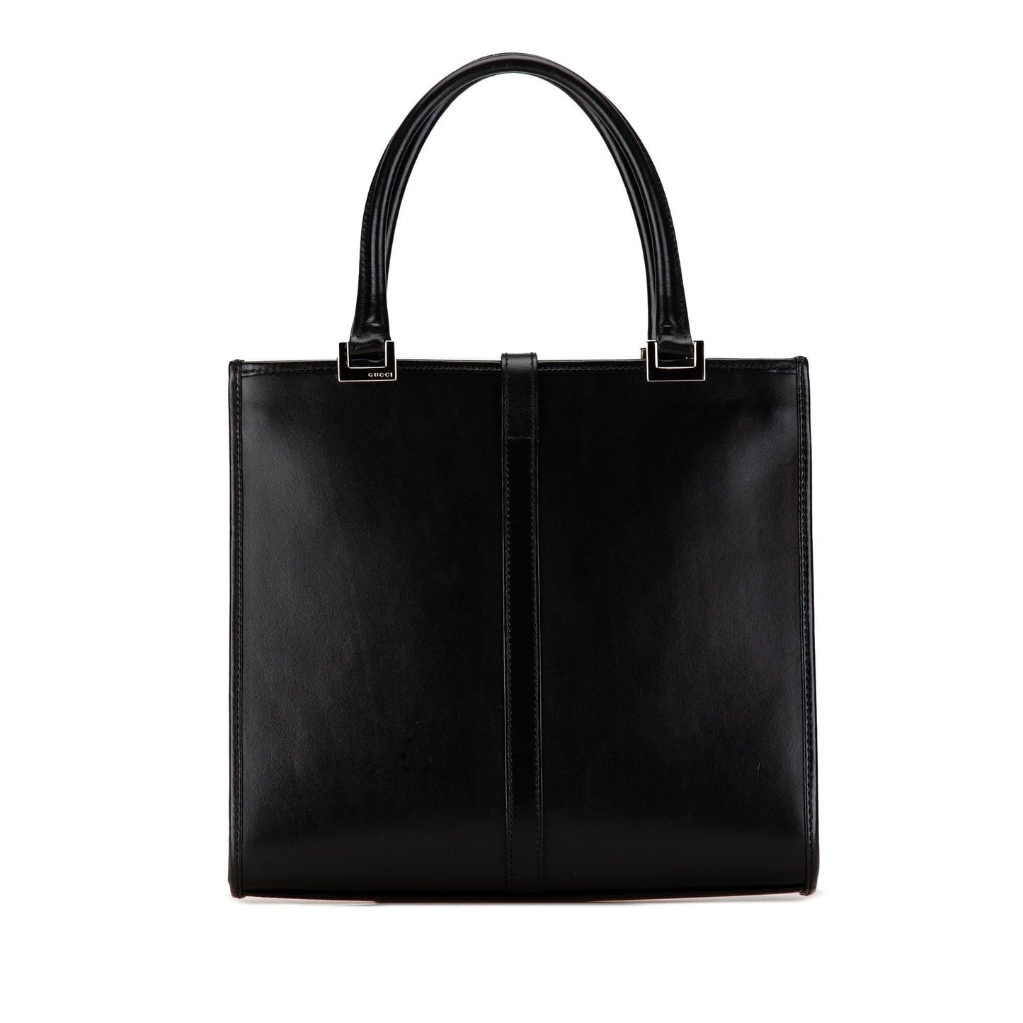 Gucci Jackie SHG-n6Riqp Leather Calf Black Satchel Bag