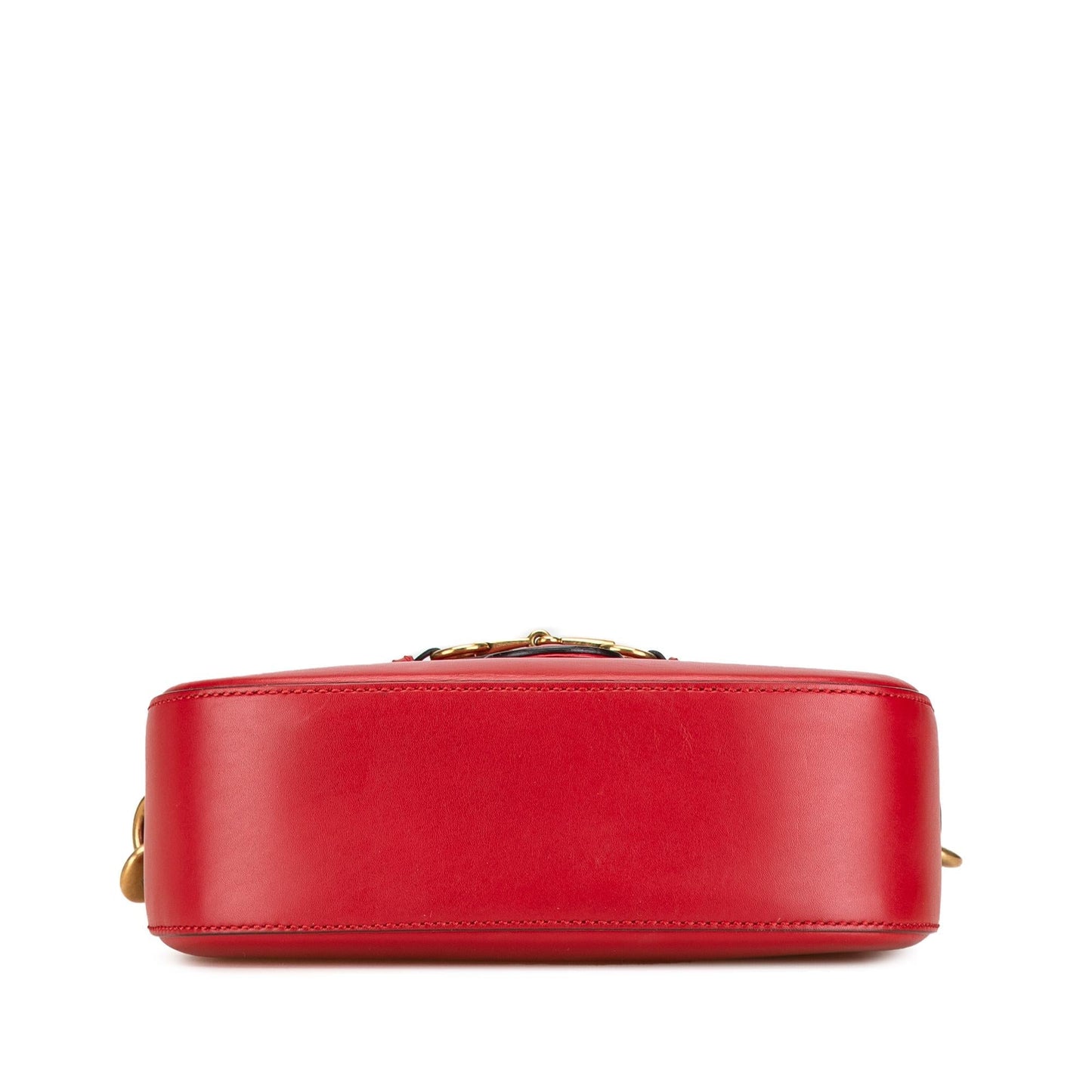 Gucci Lady Web Leather Calf Red Crossbody Bag