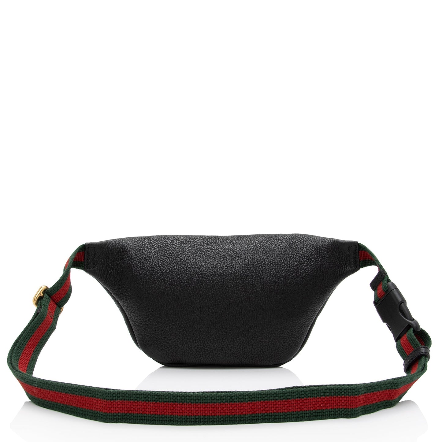 Gucci Belt SHF-9zS2VO Leather Nylon Black Logo Accessory