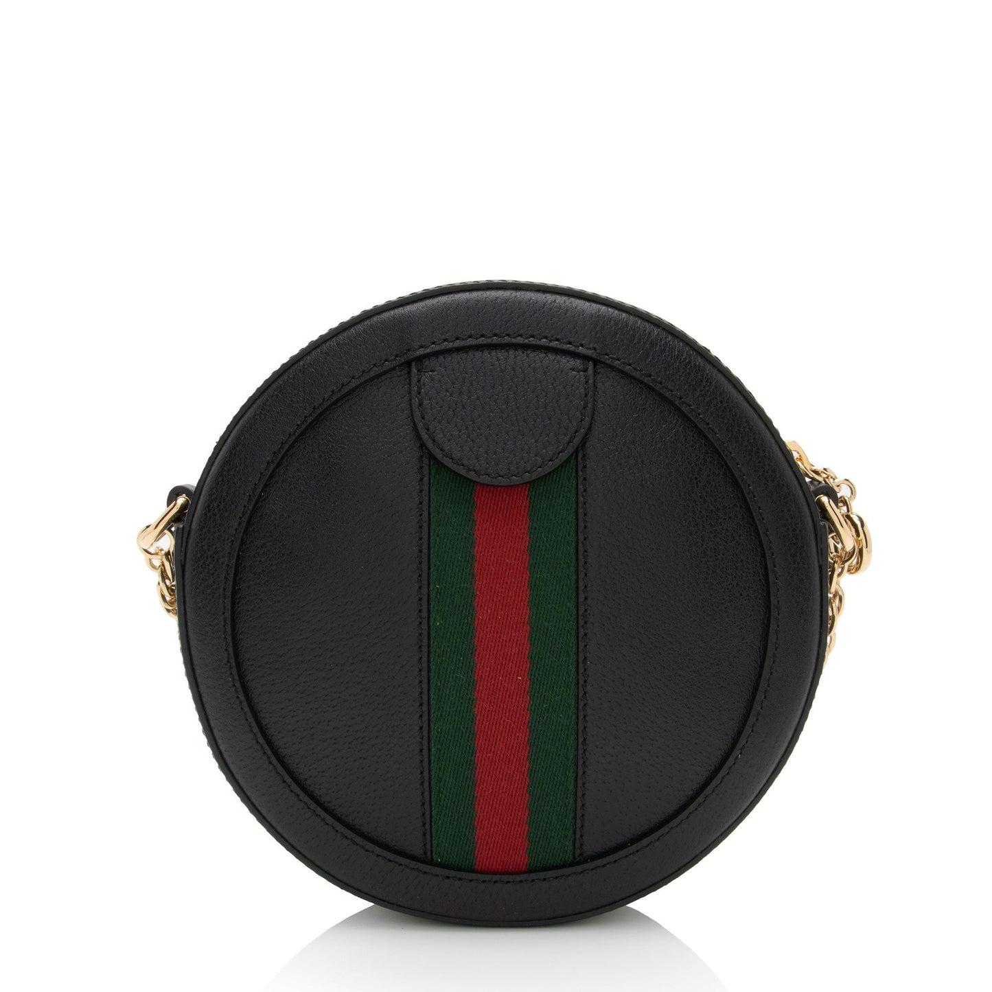 Gucci Ophidia Round SHF-Kh7KgC Leather Nylon Black Mini Crossbody Bag