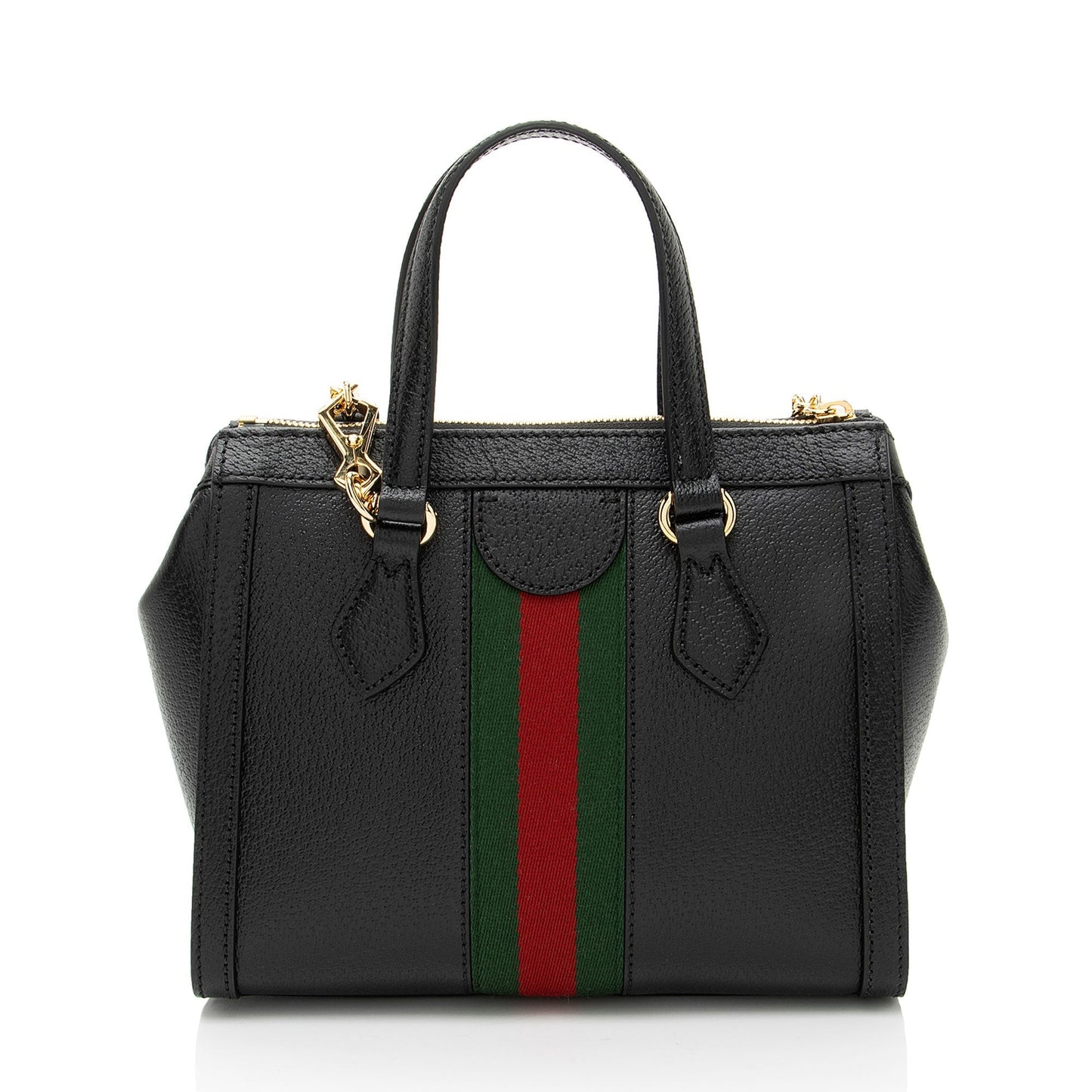 Gucci Ophidia Leather Nylon Black Small Tote Bag Small Tote