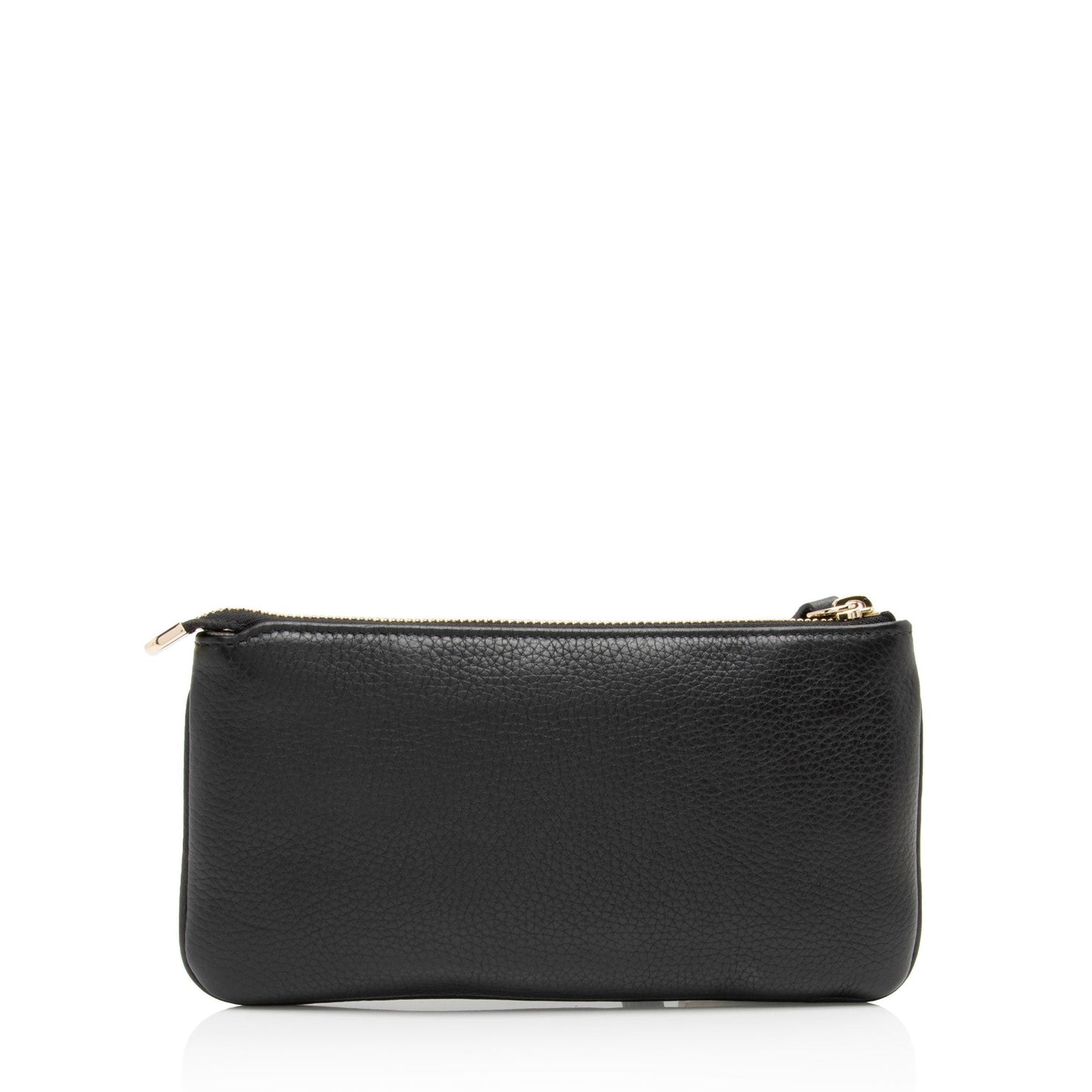 Gucci Soho Wristlet SHF-tCQd7D Leather Black Handbag