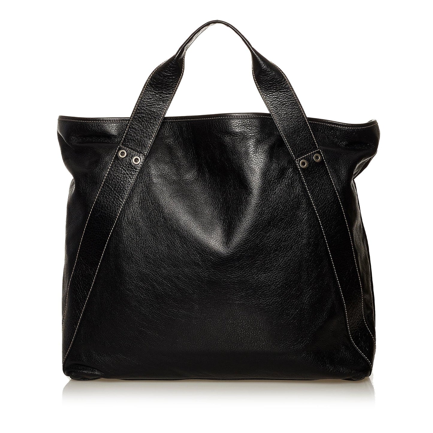 Gucci SHG Leather Calf Black Tote Bag Bag Shg